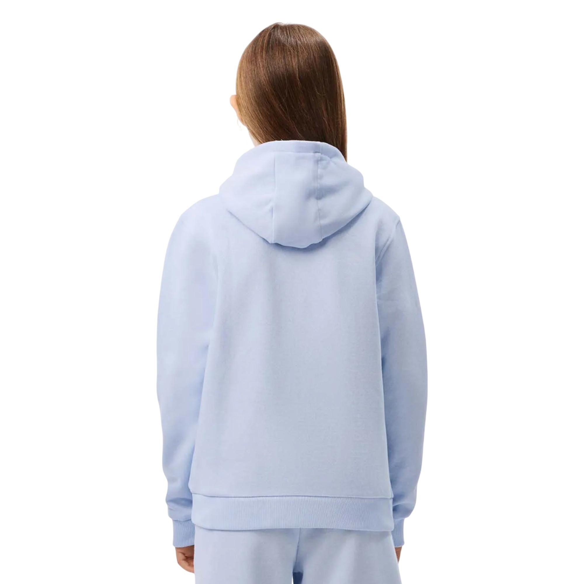 LACOSTE Hoodie mit durchgehendem Reißverschluss Kängurutasche