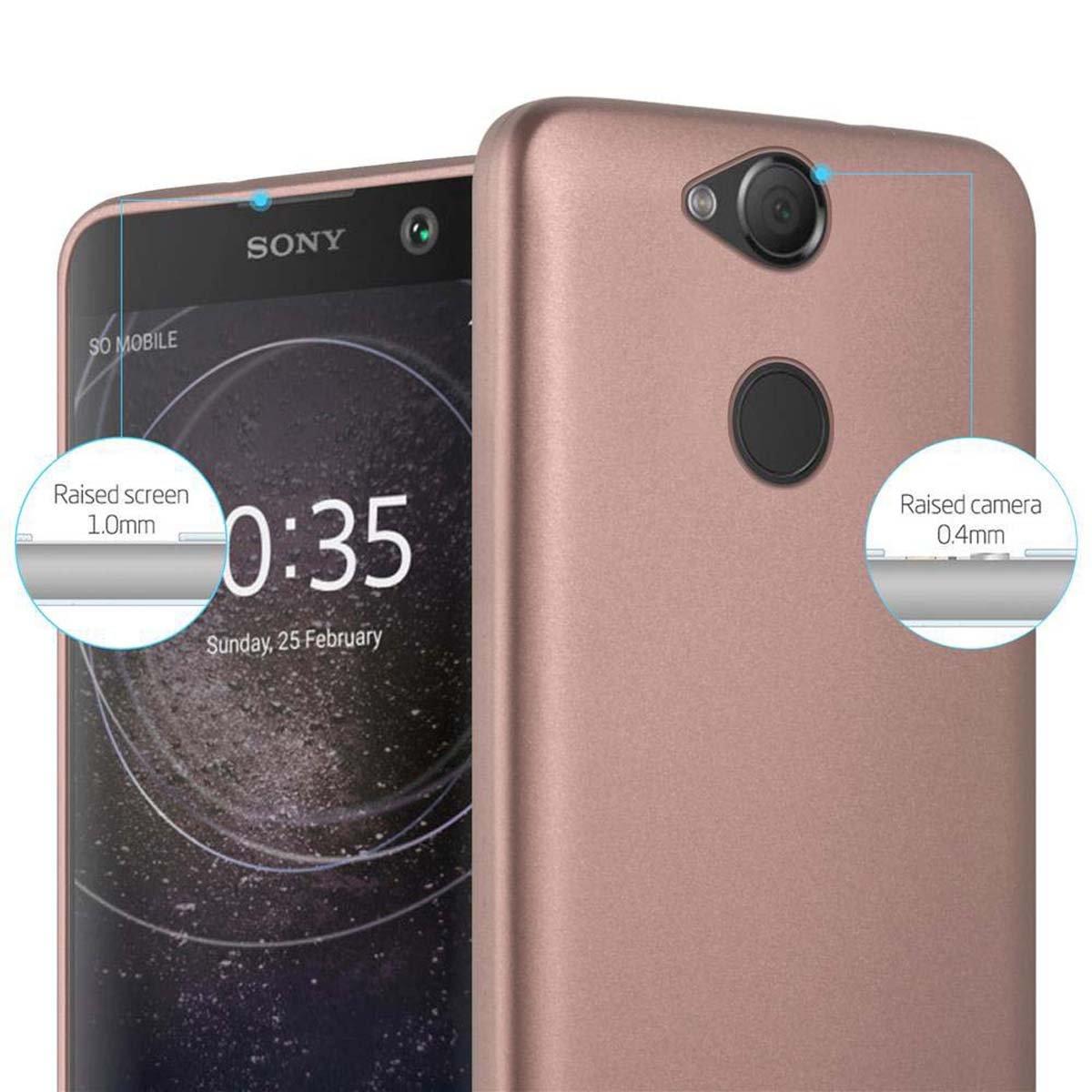 Cadorabo Hülle für Sony Xperia XA2 TPU Silikon Matt