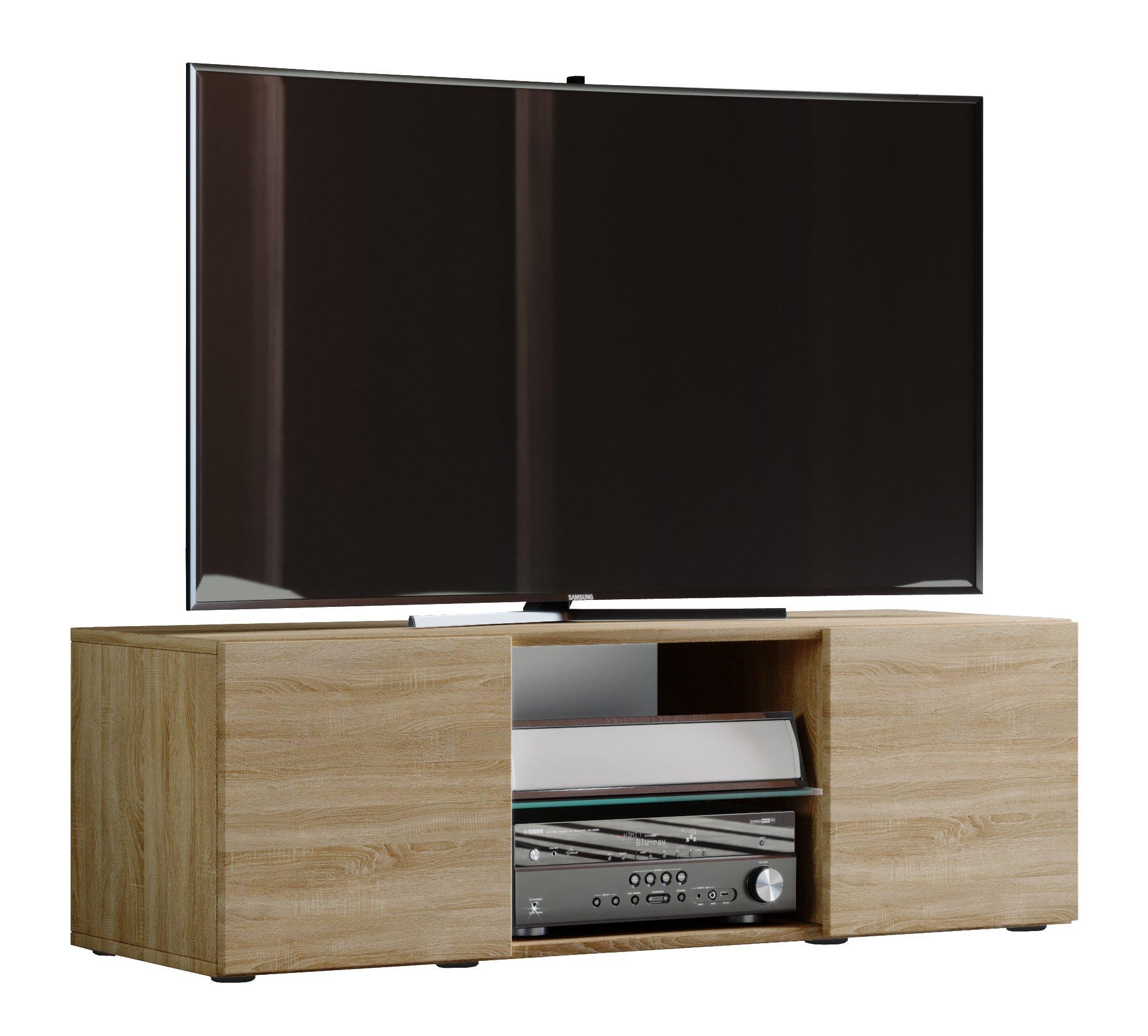 VCM TV Möbel | Lowboard | Fernsehschrank | Maße H. 40 x T. 36 cm | Fernseh Möbel - Lowina