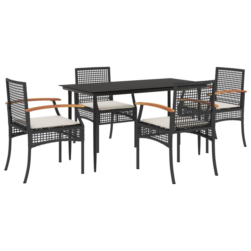 VidaXL Garten essgruppe poly-rattan