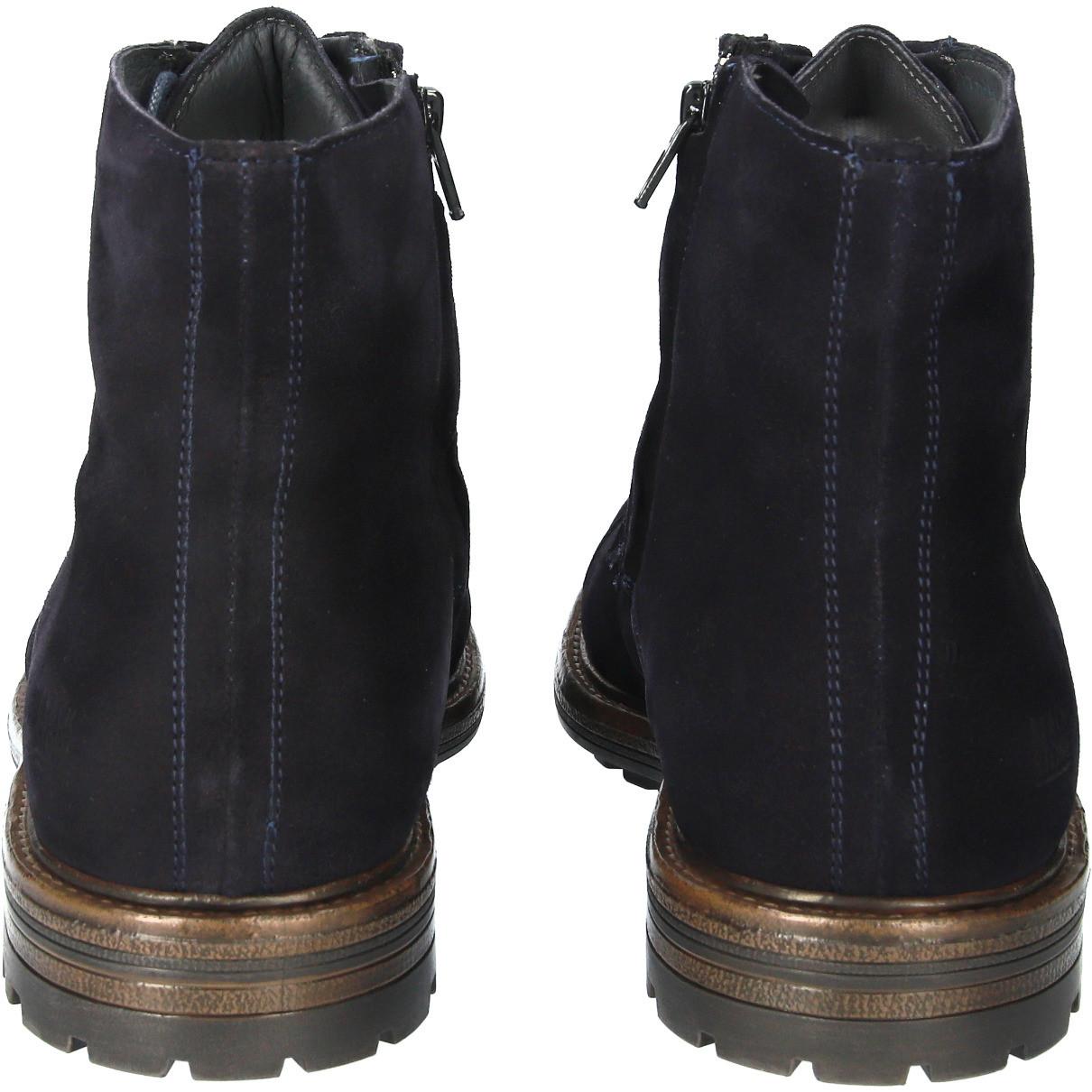 Blackstone stiefeletten aus wildleder ug20 navy