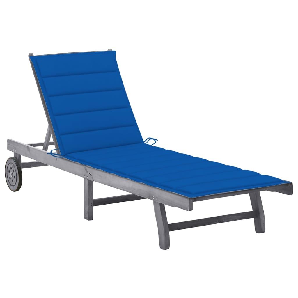VidaXL Sonnenliege akazienholz