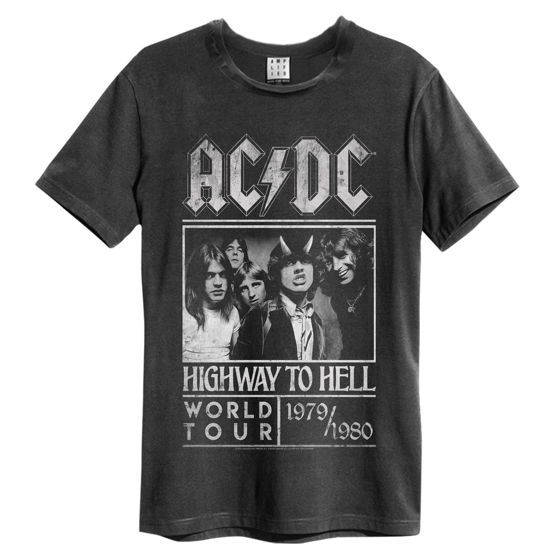 Amplified AC/DC Highway To Hell Poster T-Shirt