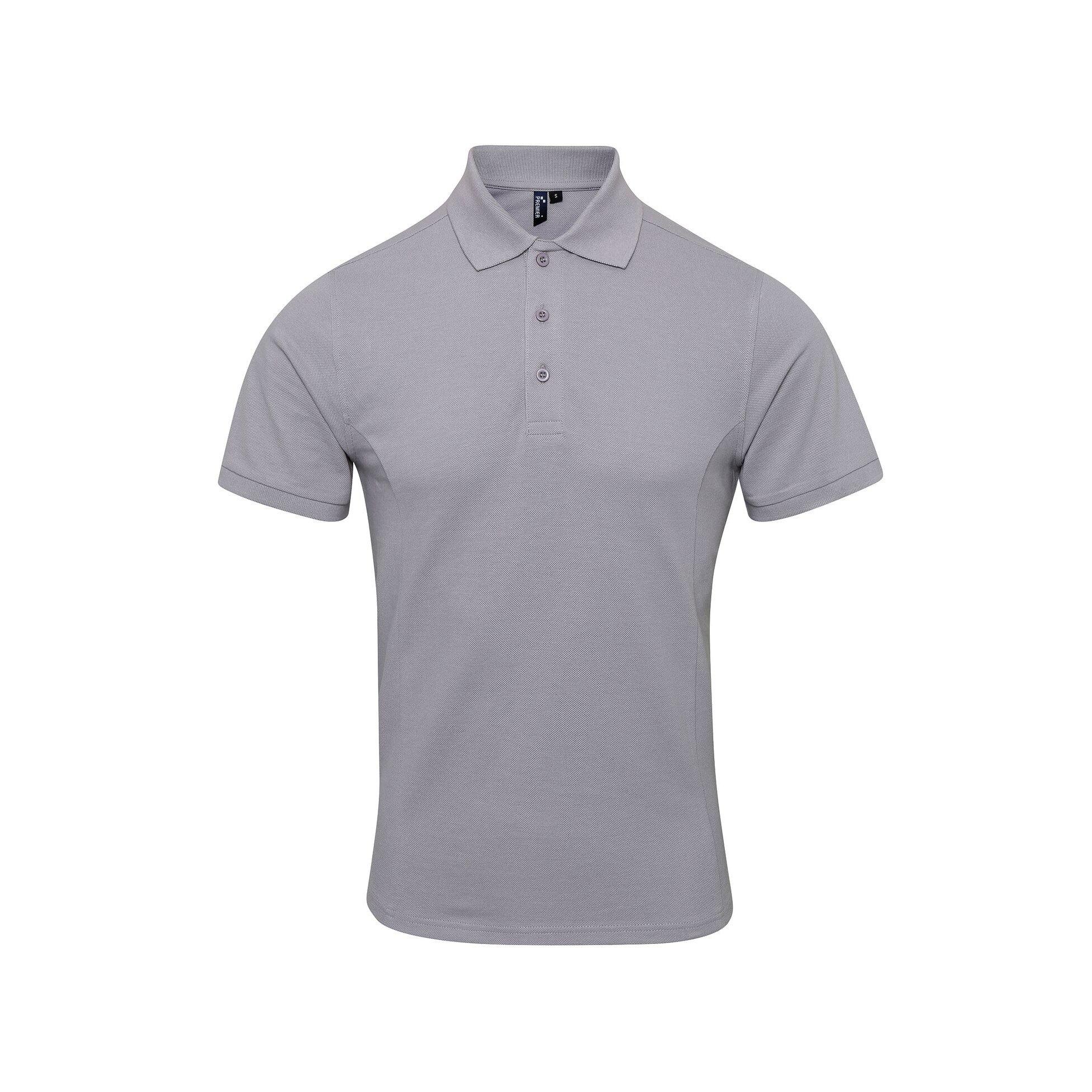 PREMIER Coolchecker Piqué Poloshirt mit CoolPlus