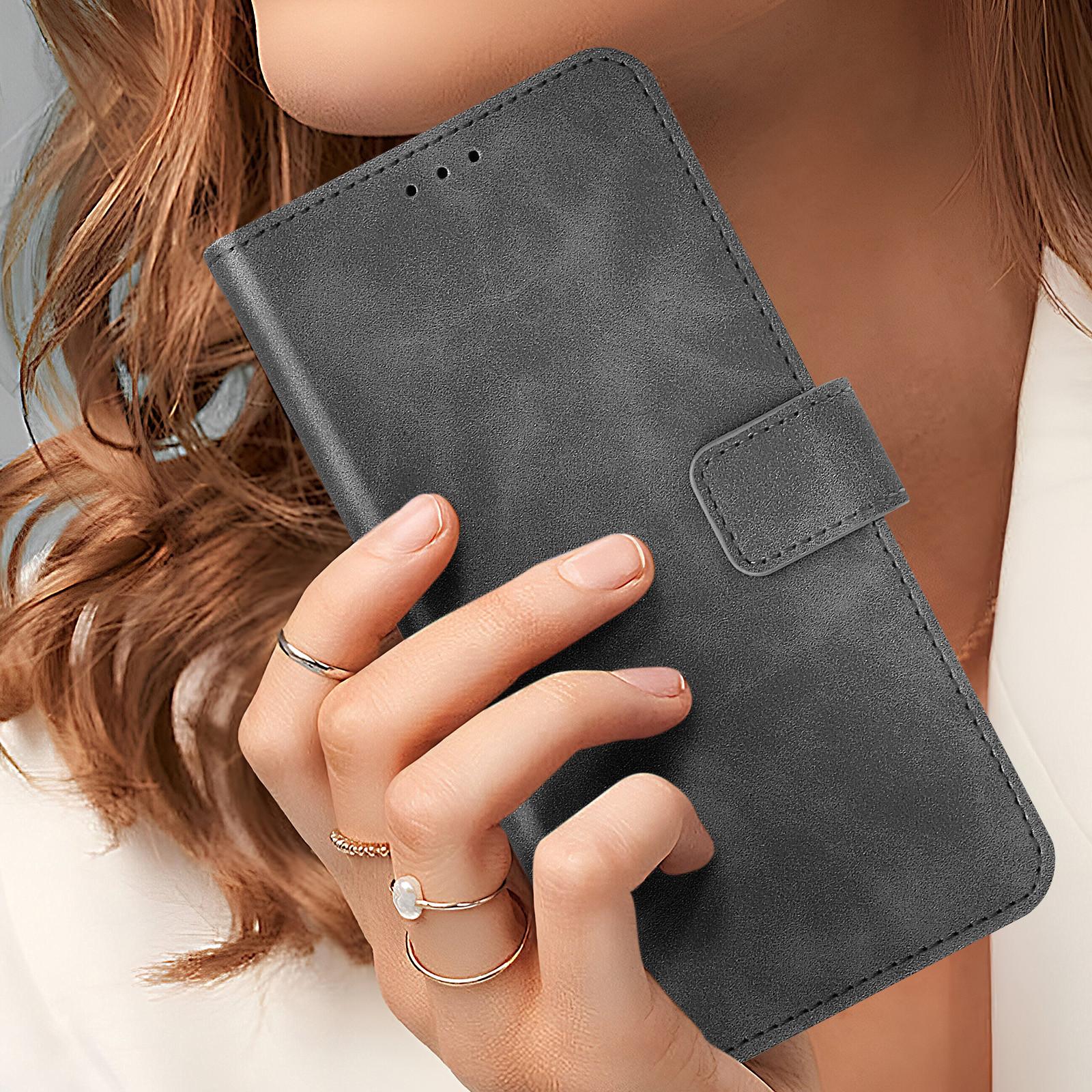 Avizar Soft-Touch Etui Samsung S24 Plus Schwarz