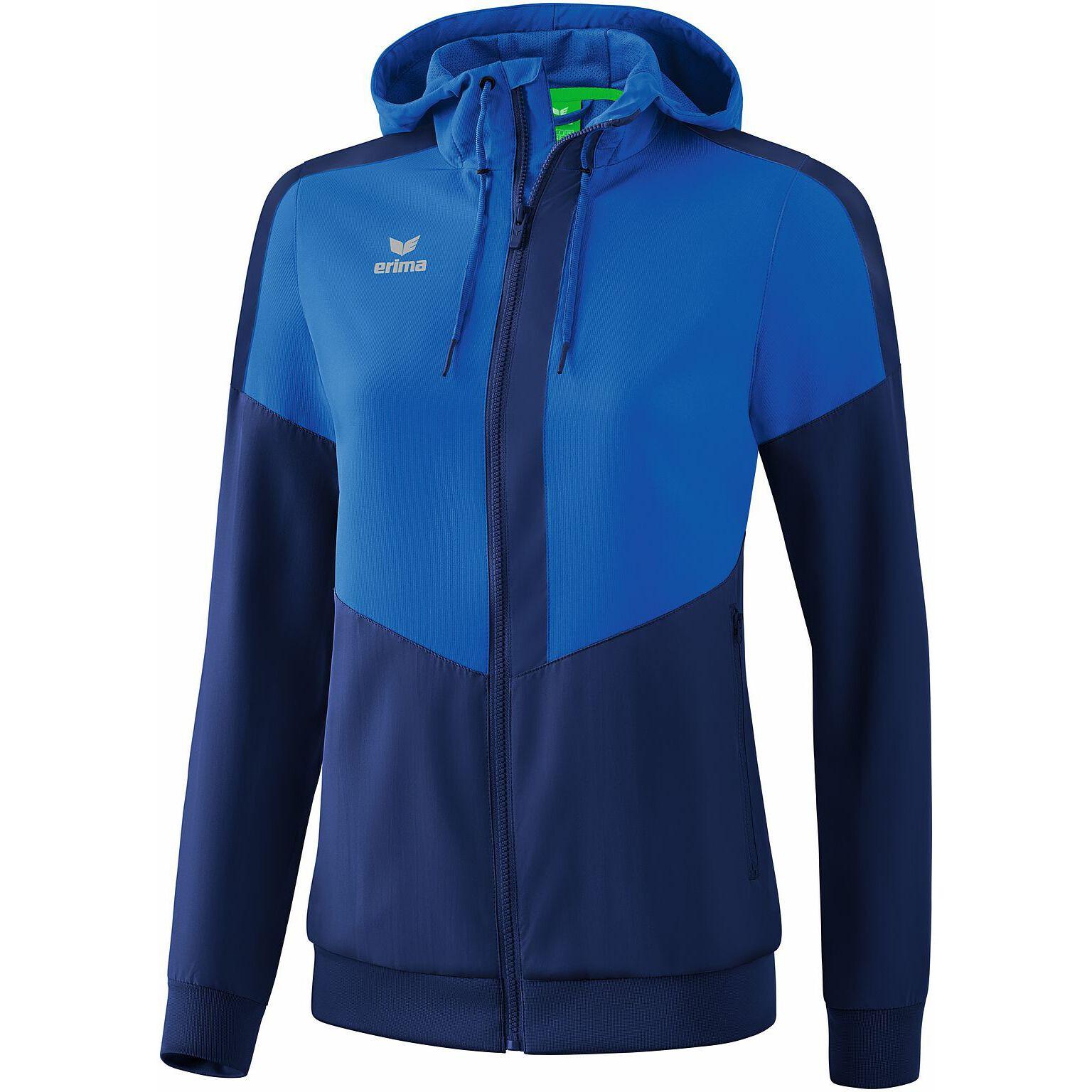 Erima kapuzenjacke für damen tracktop squad