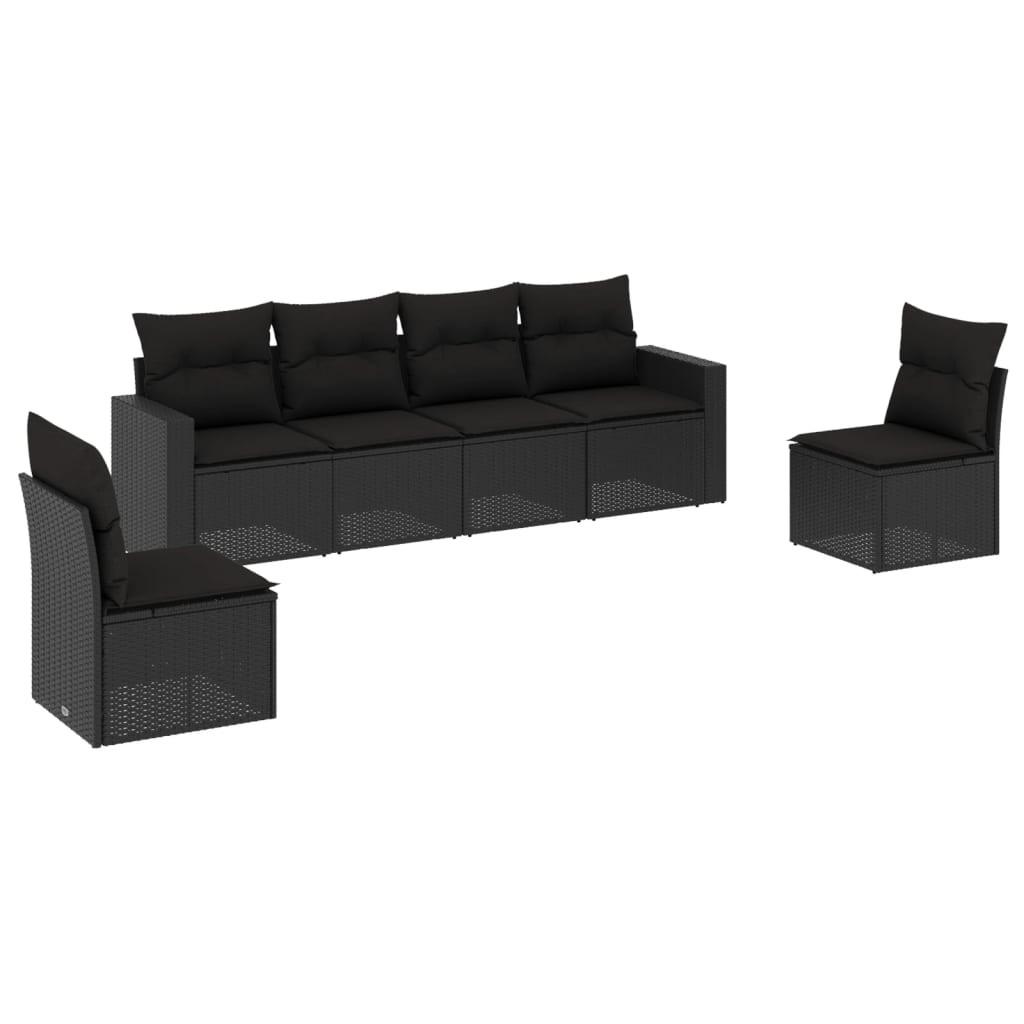 VidaXL Garten sofagarnitur poly-rattan