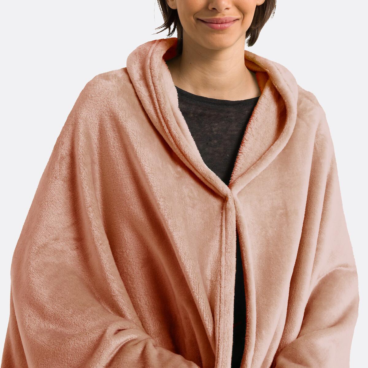 SO'HOME Fleecedecke mit Ärmeln Javi