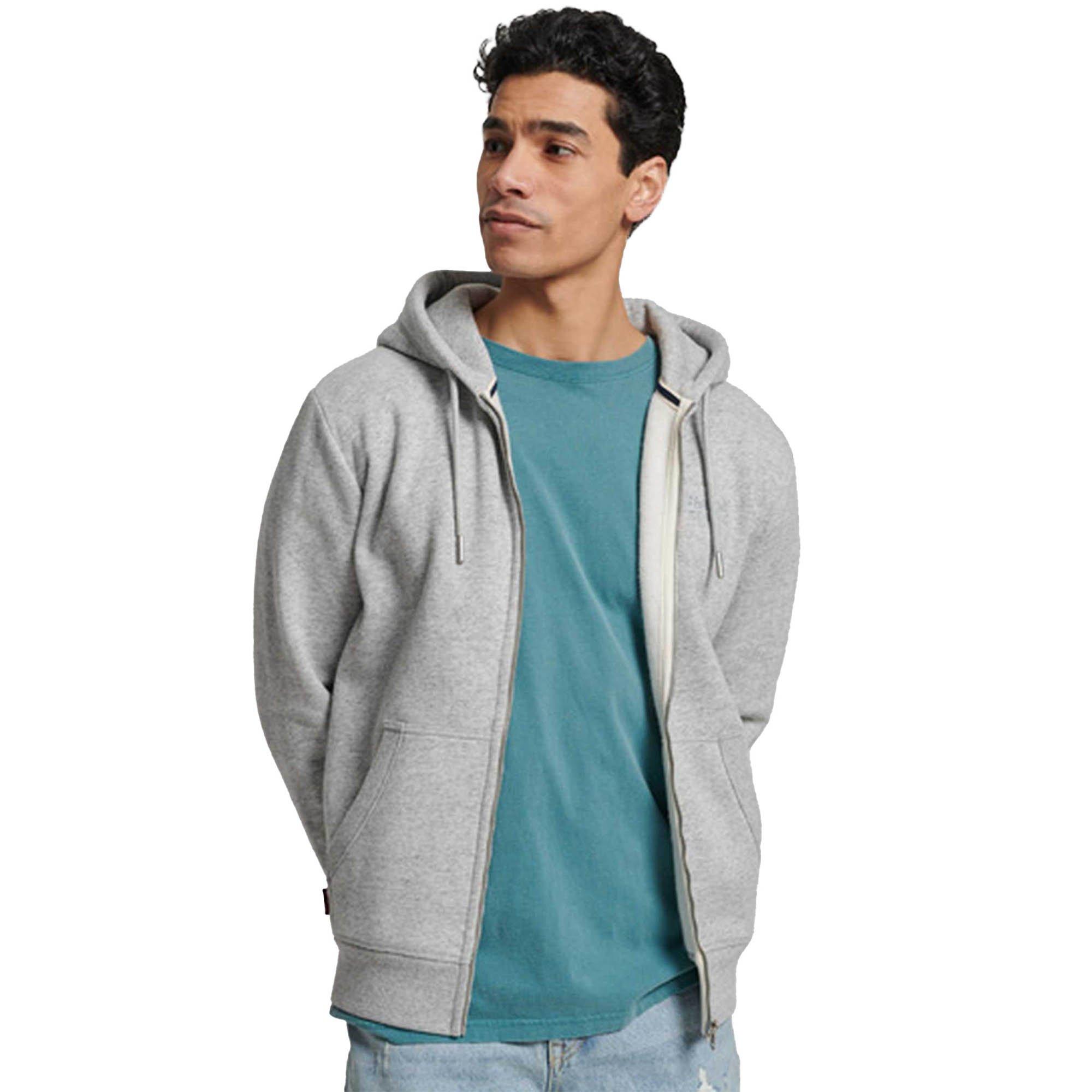 Superdry Sweatjacke Figurbetont-ESSENTIAL LOGO ZIP HOODIE