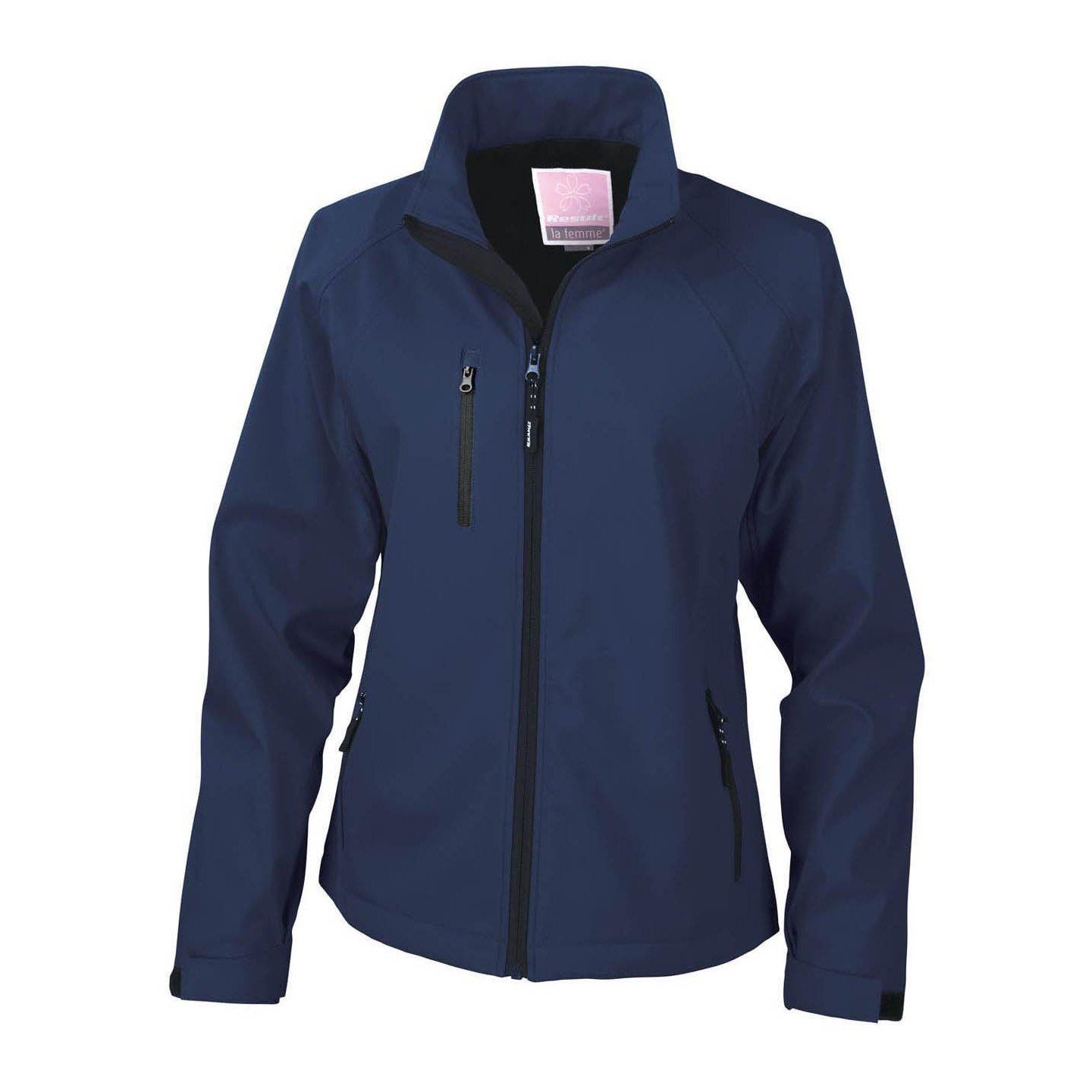 Result La Femma® SoftshellJacke, 2lagig, atmungsaktiv, winddicht