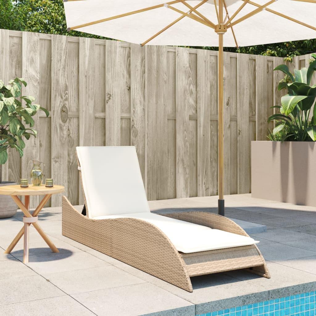 VidaXL Sonnenliege poly-rattan