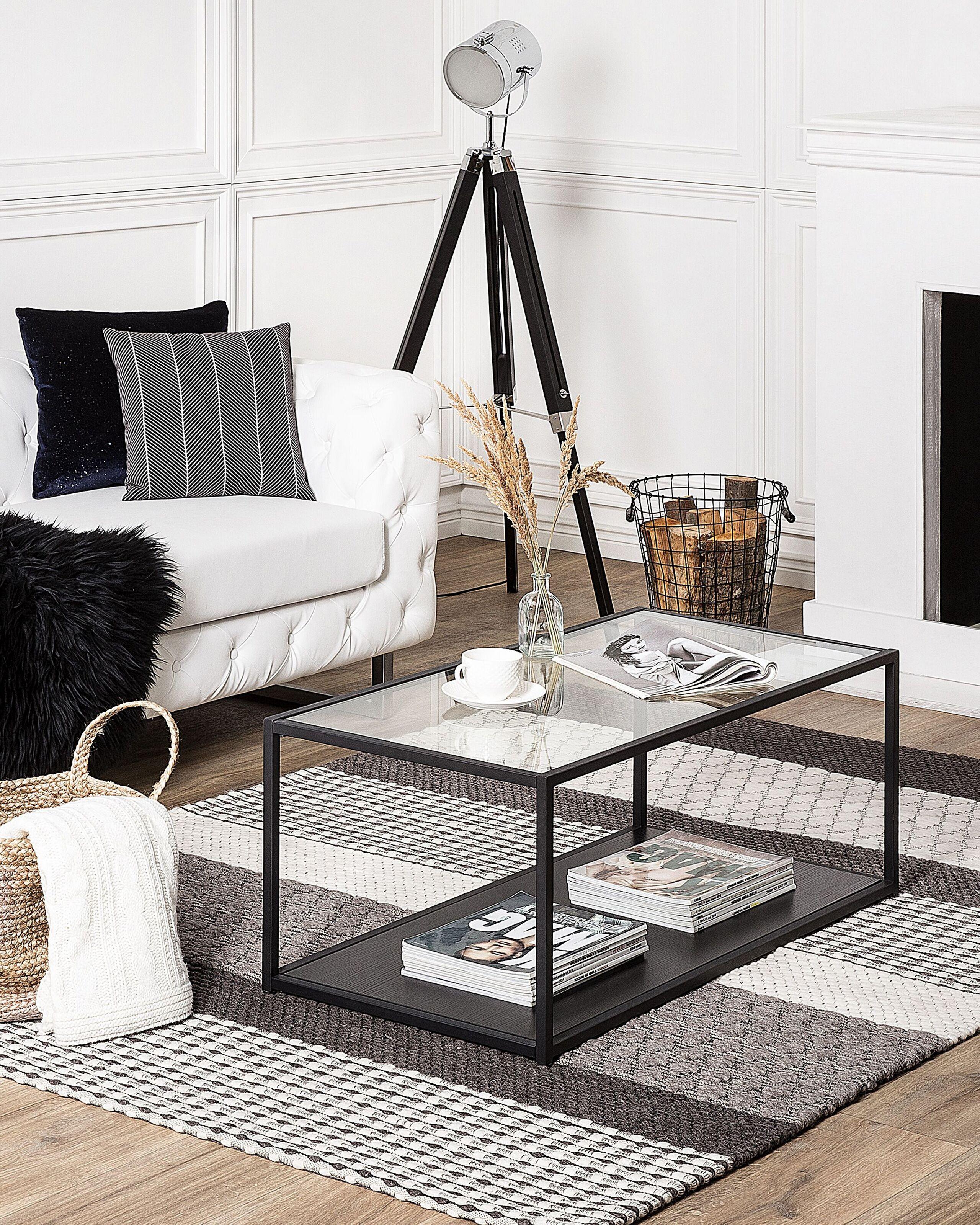 Beliani Teppich aus Wolle Industriell AKKAYA