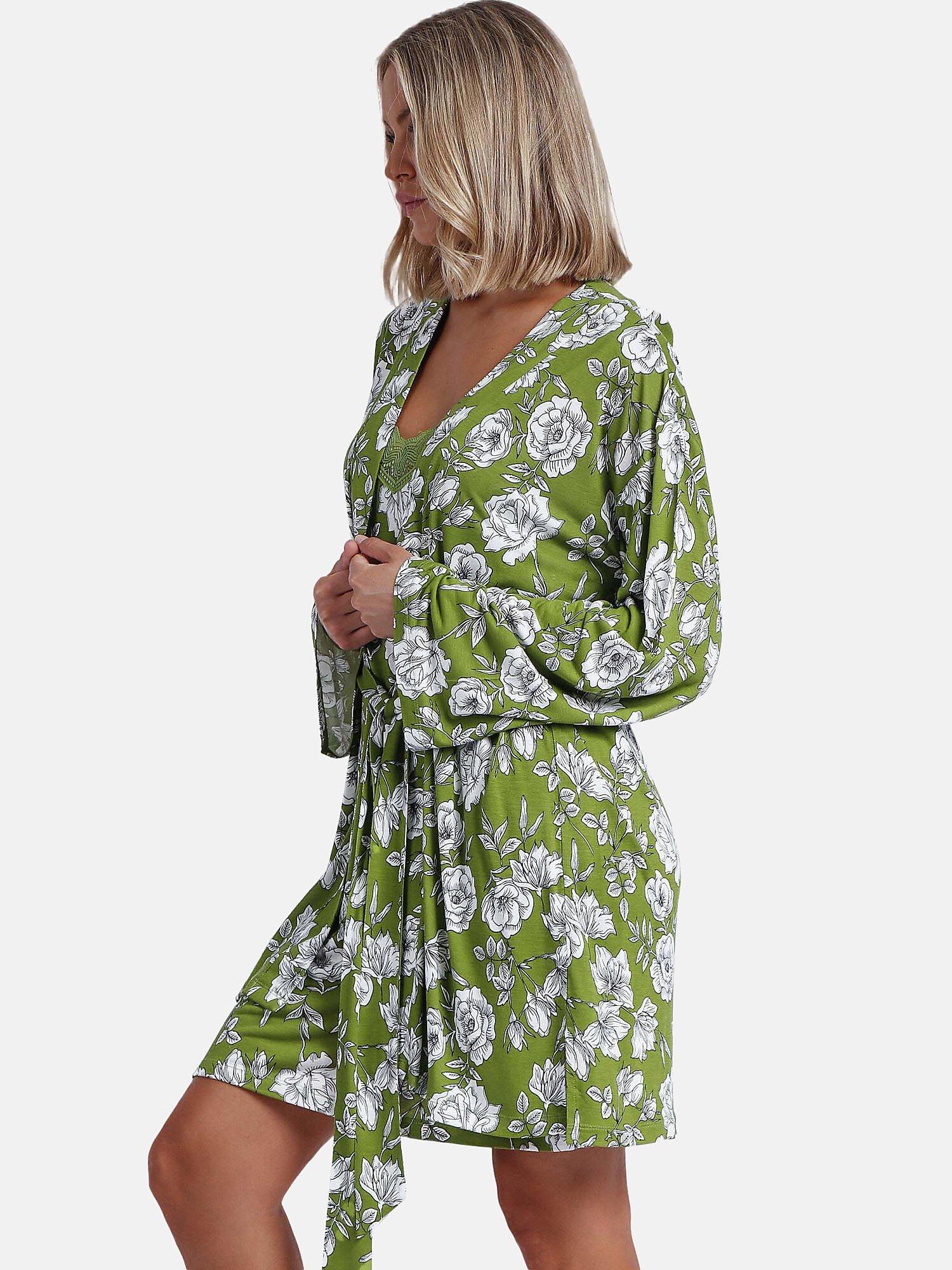 Admas Negligé Navy Flowers