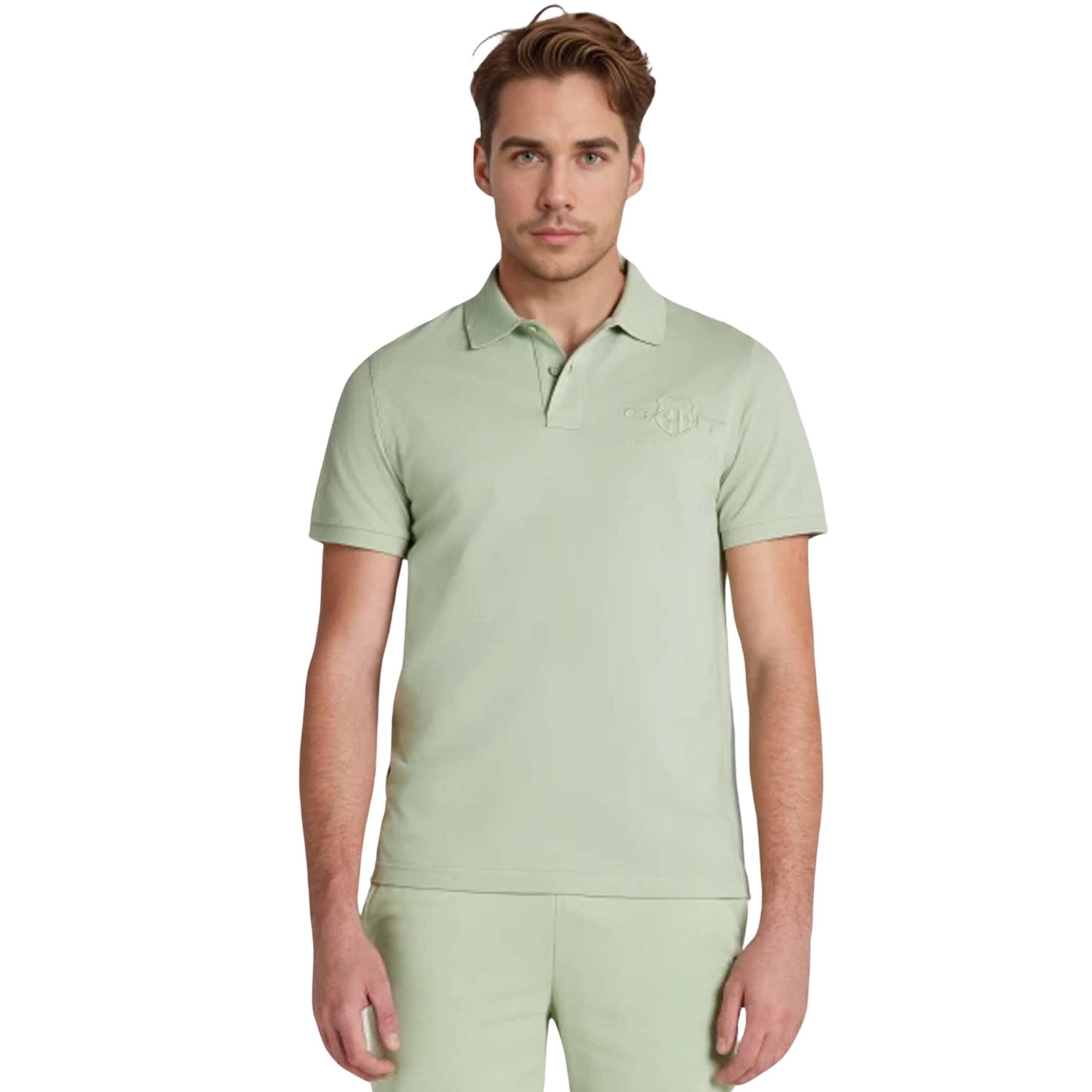 GANT Regular Tonal Shield Polo-Shirt