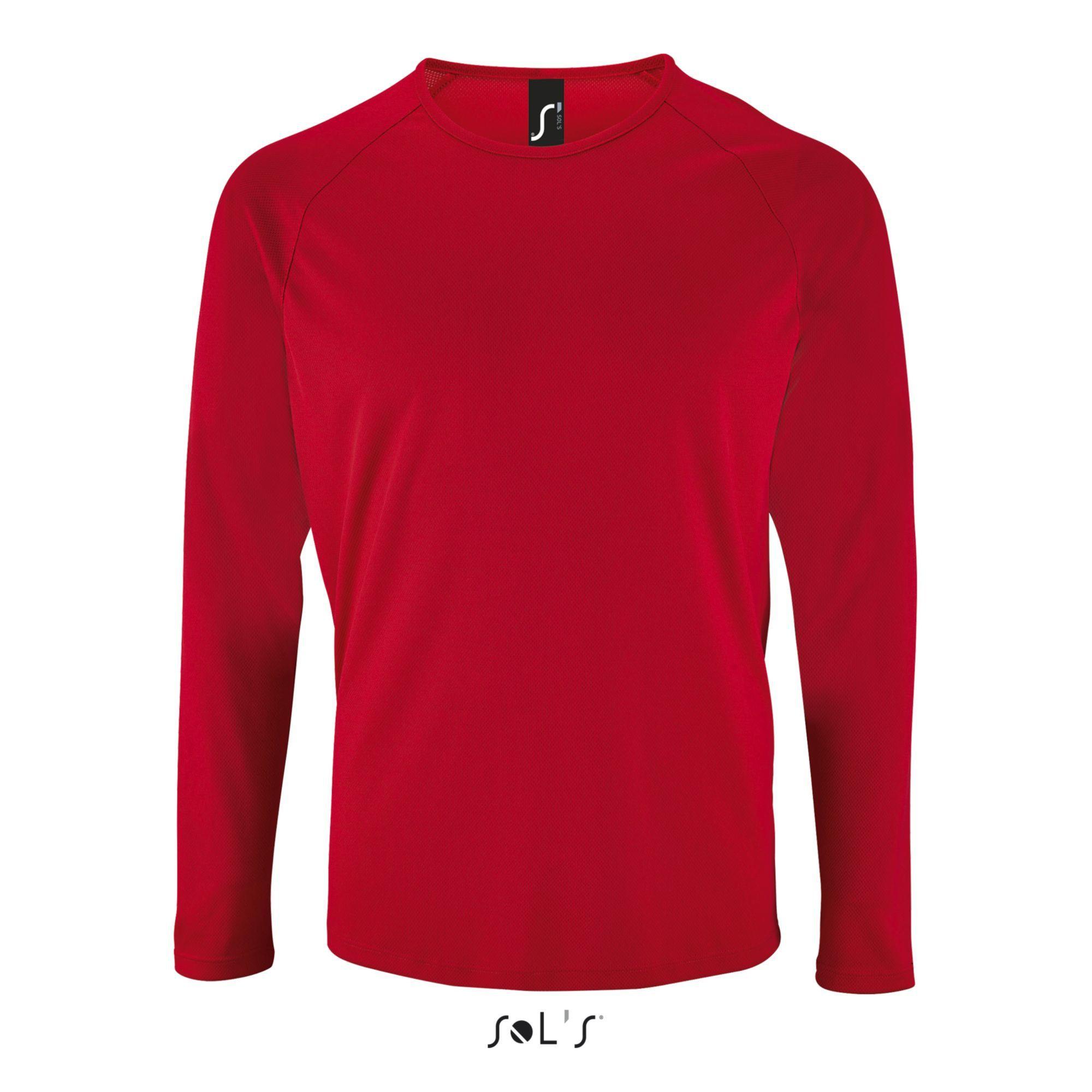 SOLS Sporty Lsl Langarm T-Shirt