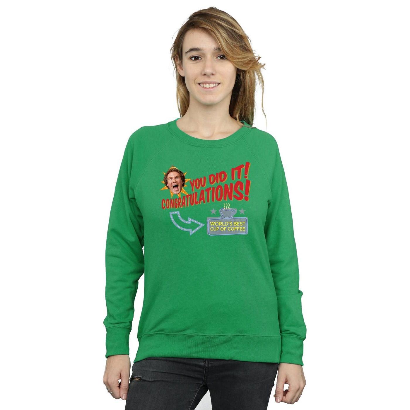 Elf World's Best Coffee Sweatshirt