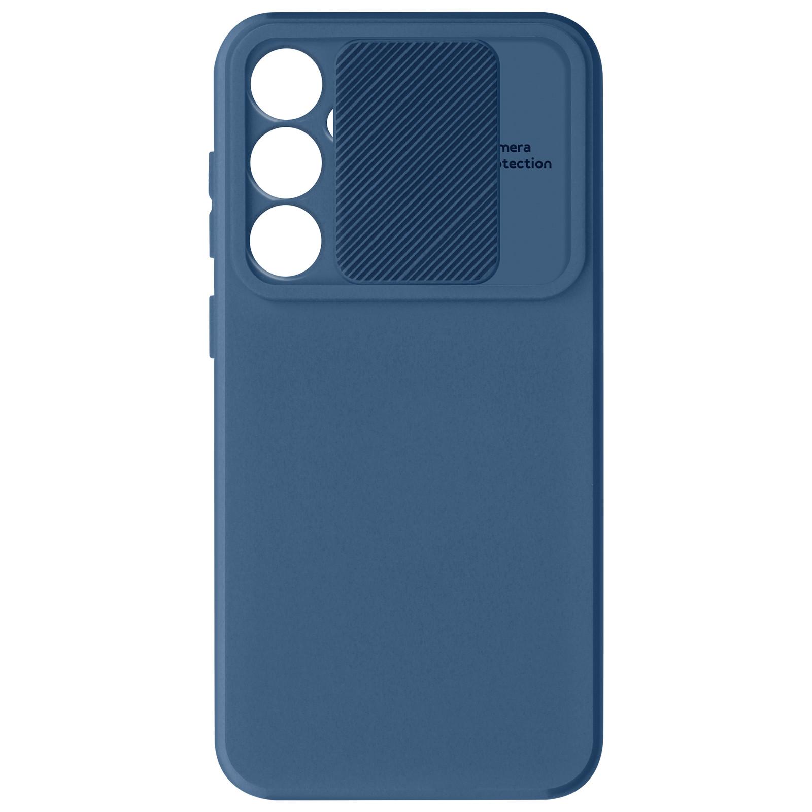Avizar Hülle Galaxy S23 FE Kameraabdeckung Blau