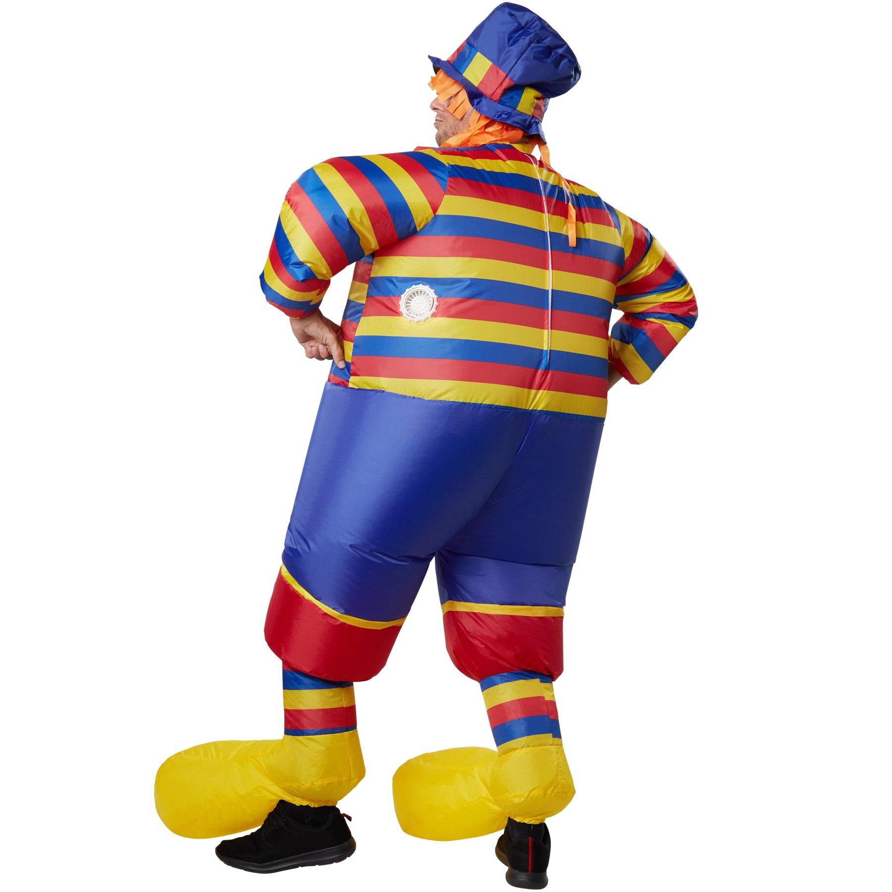 Tectake Aufblasbares Kostüm Clown