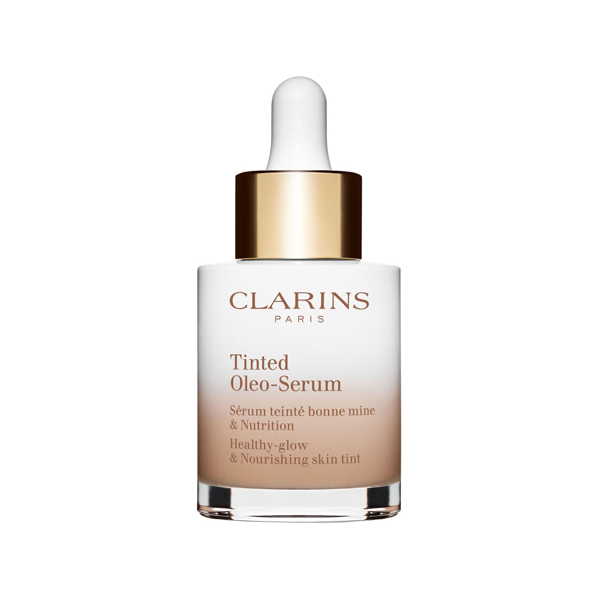 CLARINS TINTED OLEO-SERUM Tinted Oleo-Serum - Nährendes, getöntes Serum für einen gepflegten Teint