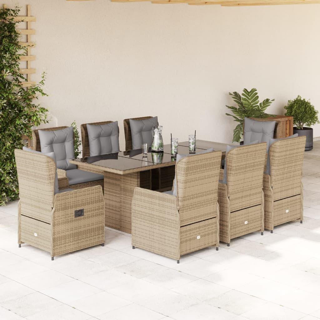 VidaXL Garten essgruppe poly-rattan