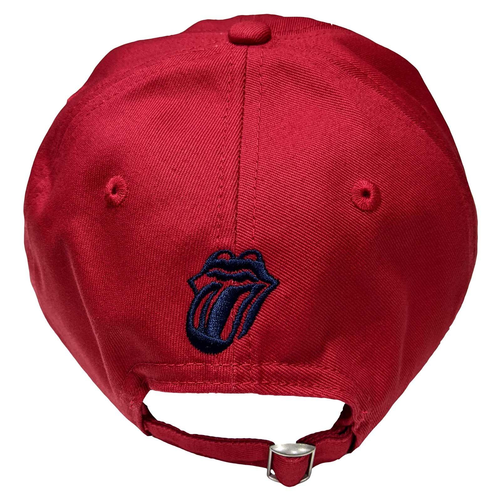 The Rolling Stones 70s BaseballMütze Logo