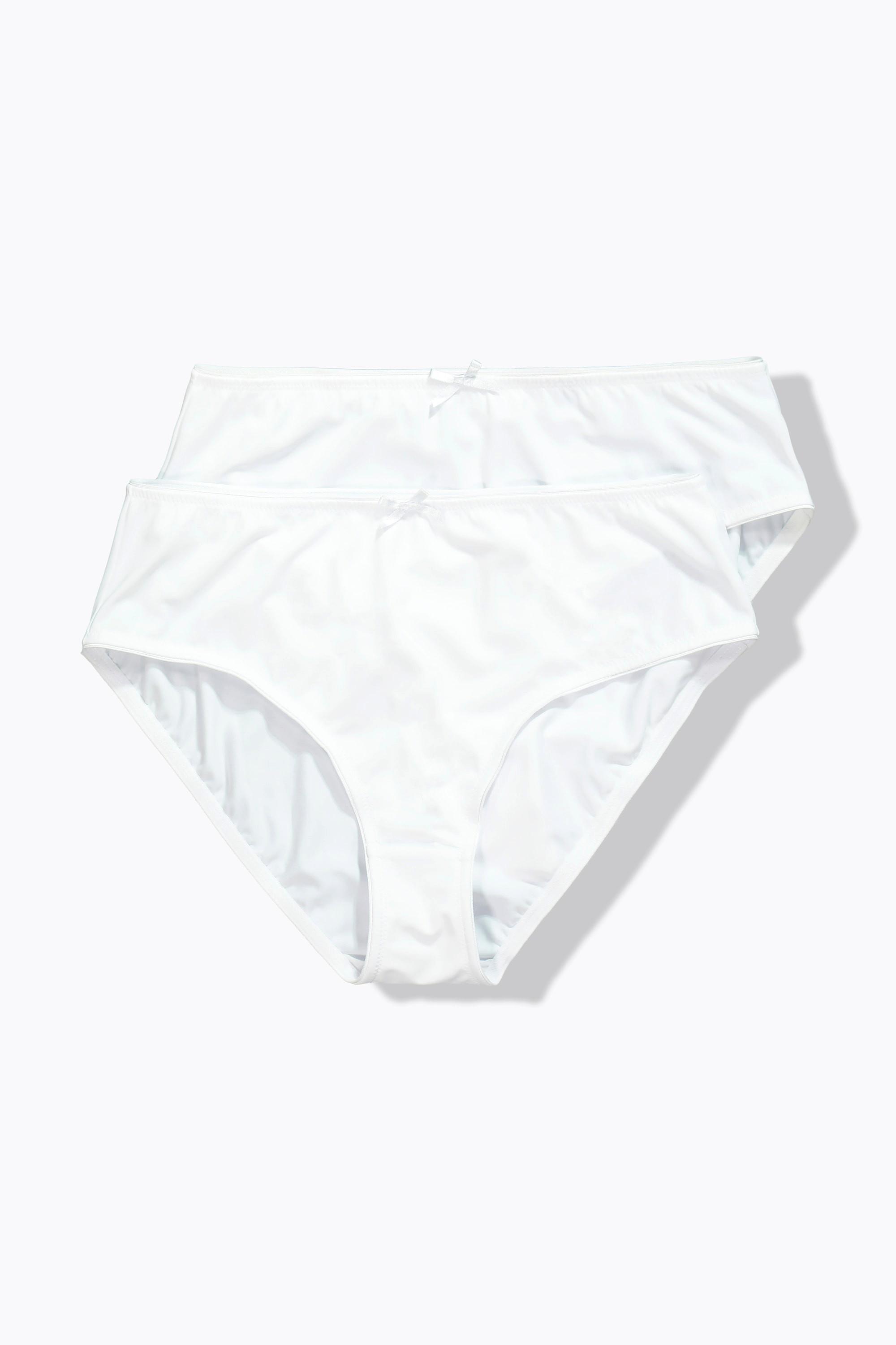 Ulla Popken Slips, 2er-Pack, Mikrofaser