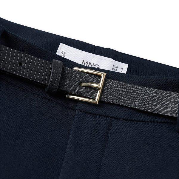 MANGO BOREAL Slim Fit Knöchellange Stoffhose