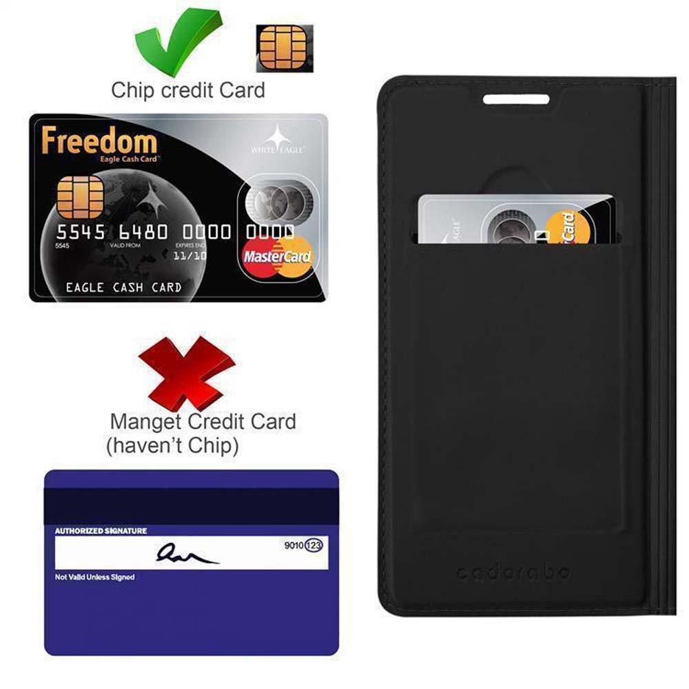 Cadorabo Hülle für Apple iPhone 6 / 6S Magnetverschluss, Kartenfach