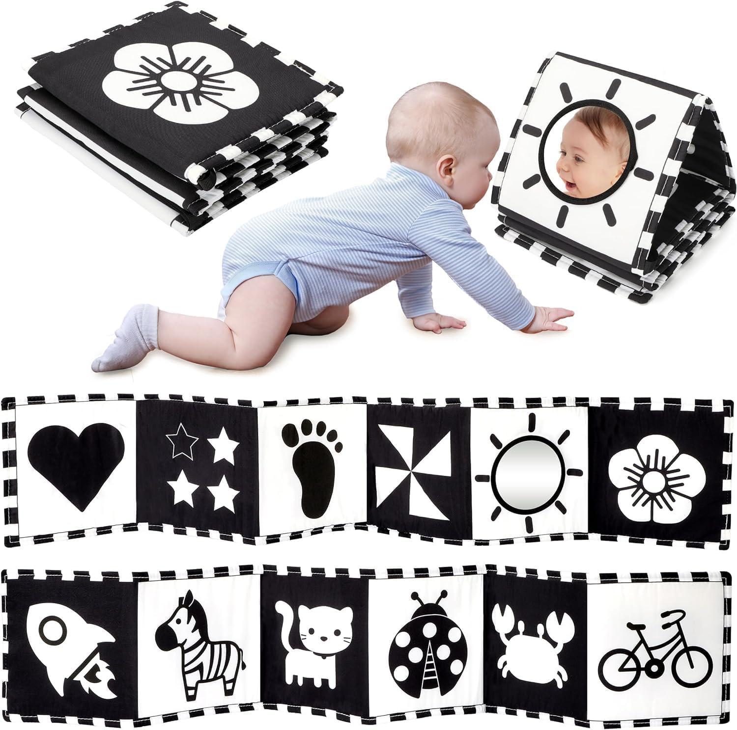 Activity-board Babybuch Kontrast-Bilderbuch- Kontrast-Babyspielzeug