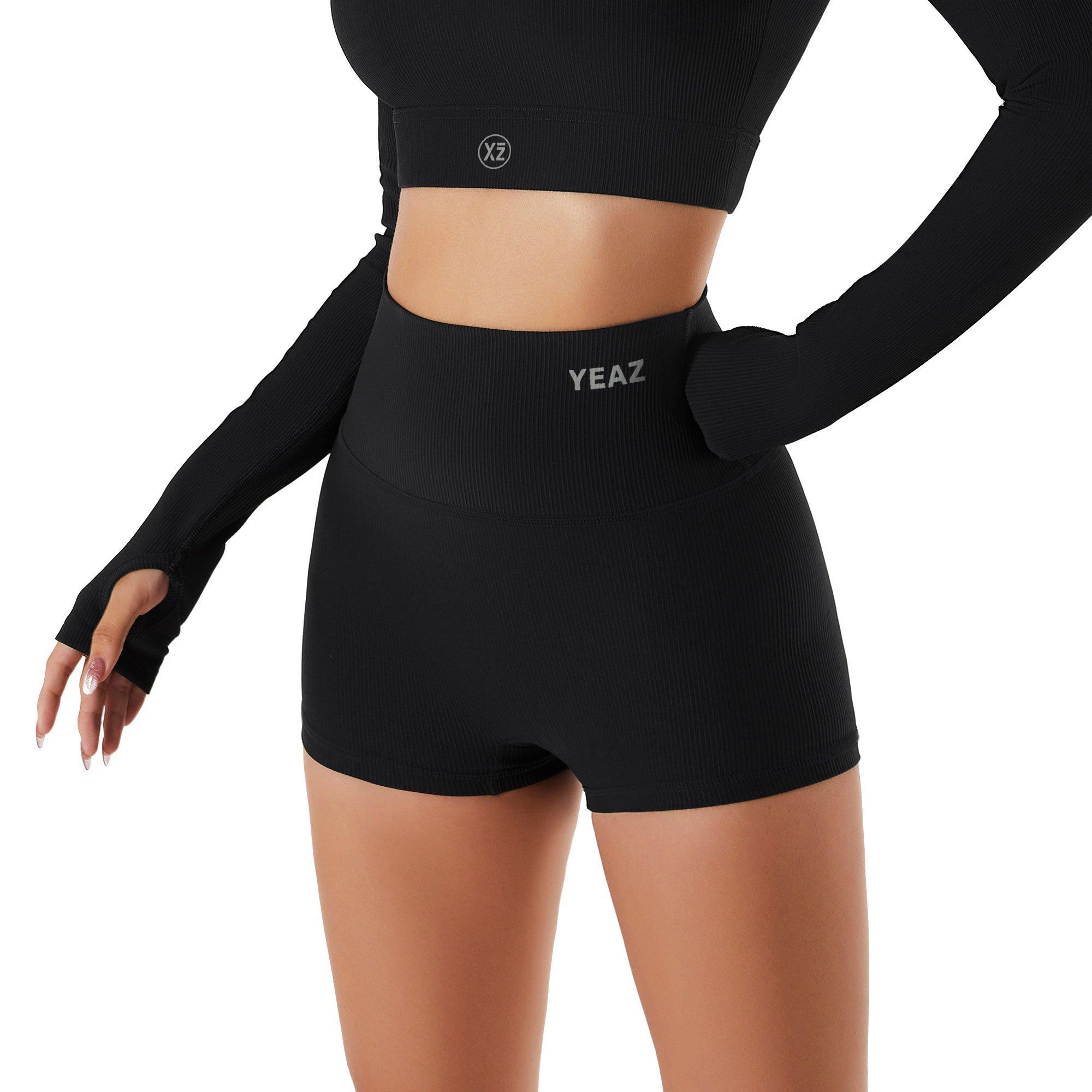 YEAZ CLUB LEVEL Shape Shorts - black magic