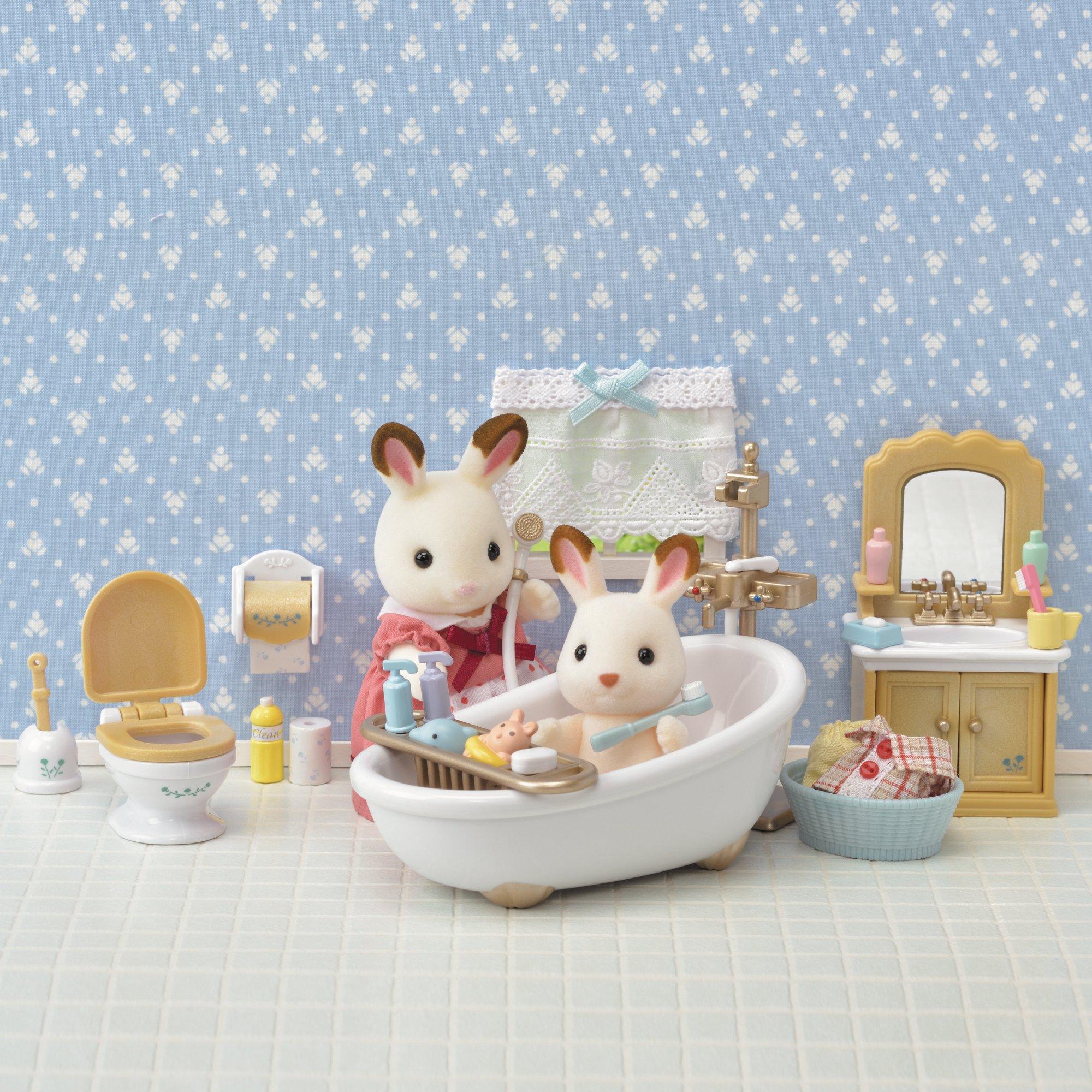 Sylvanian Families Badezimmer im Landhausstil