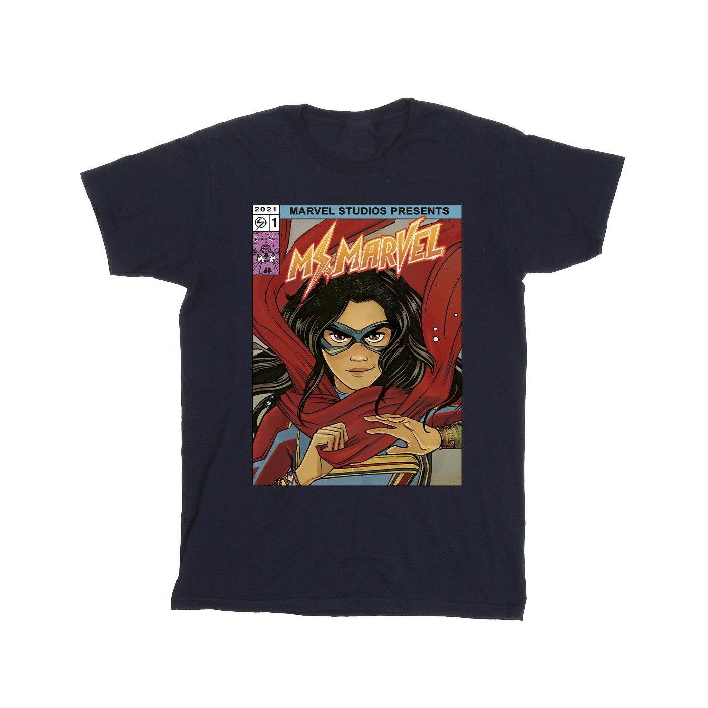 MARVEL Ms Comic Cover T-Shirt