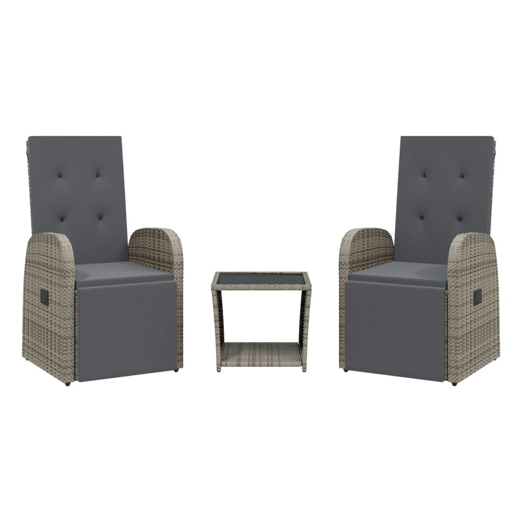 VidaXL Garten essgruppe poly-rattan