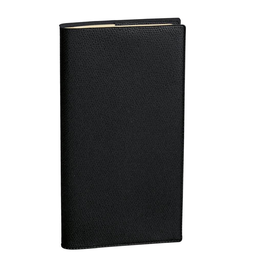 QUO-VADIS Quo Vadis - Terminkalender - Spiralbindung - 2025 - Italnote S - Die Woche Horizontal - Mehrsprachig - Impala - Schwarz - Dez/Dez - 8,8x17 cm