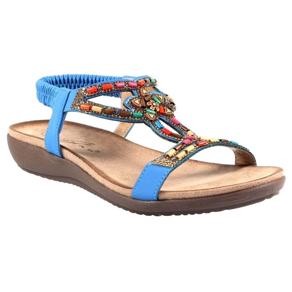 Lunar Sandalen Mariella, Perlenbesetzt