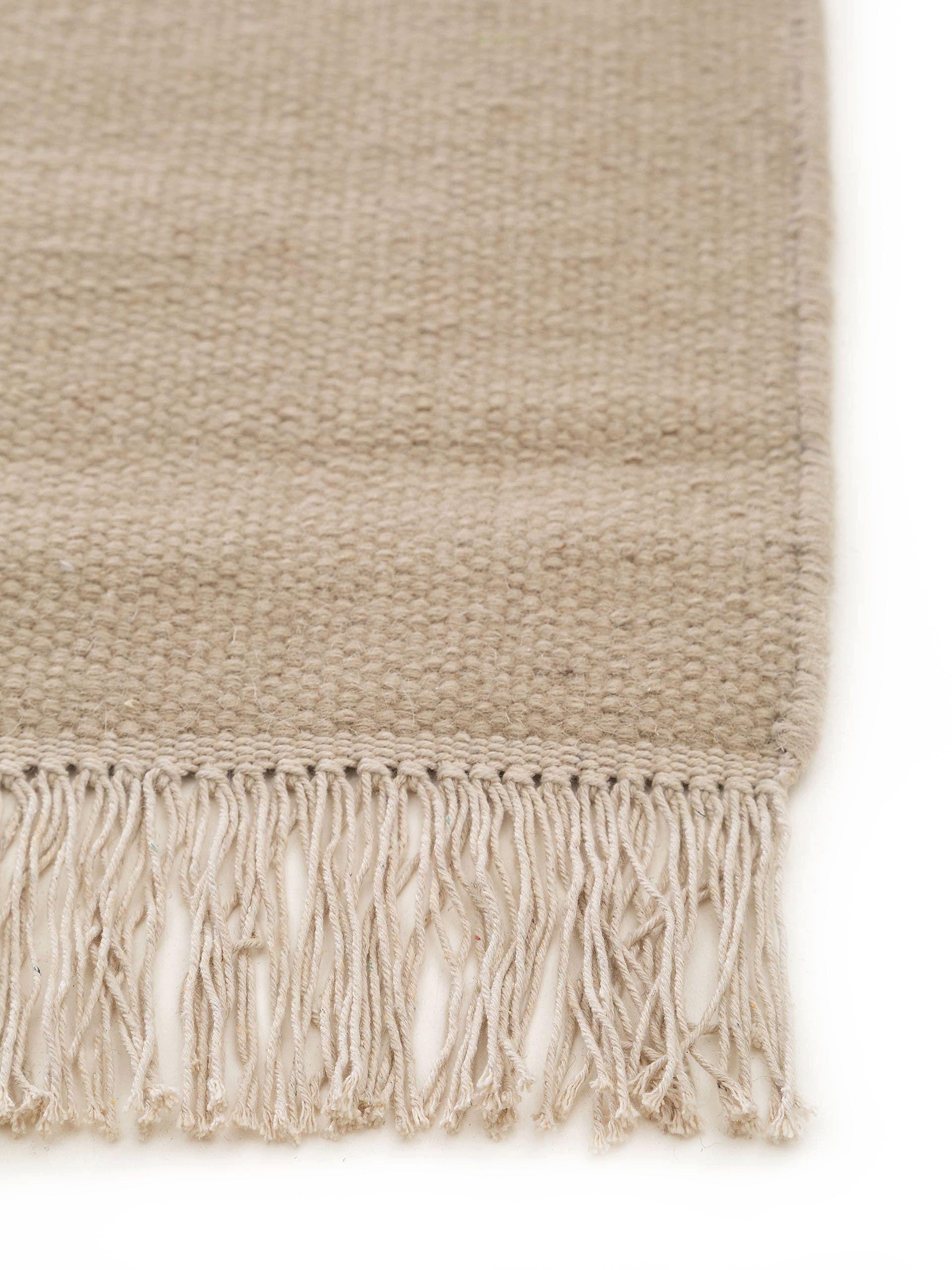 Benuta Wollteppich Liv Beige