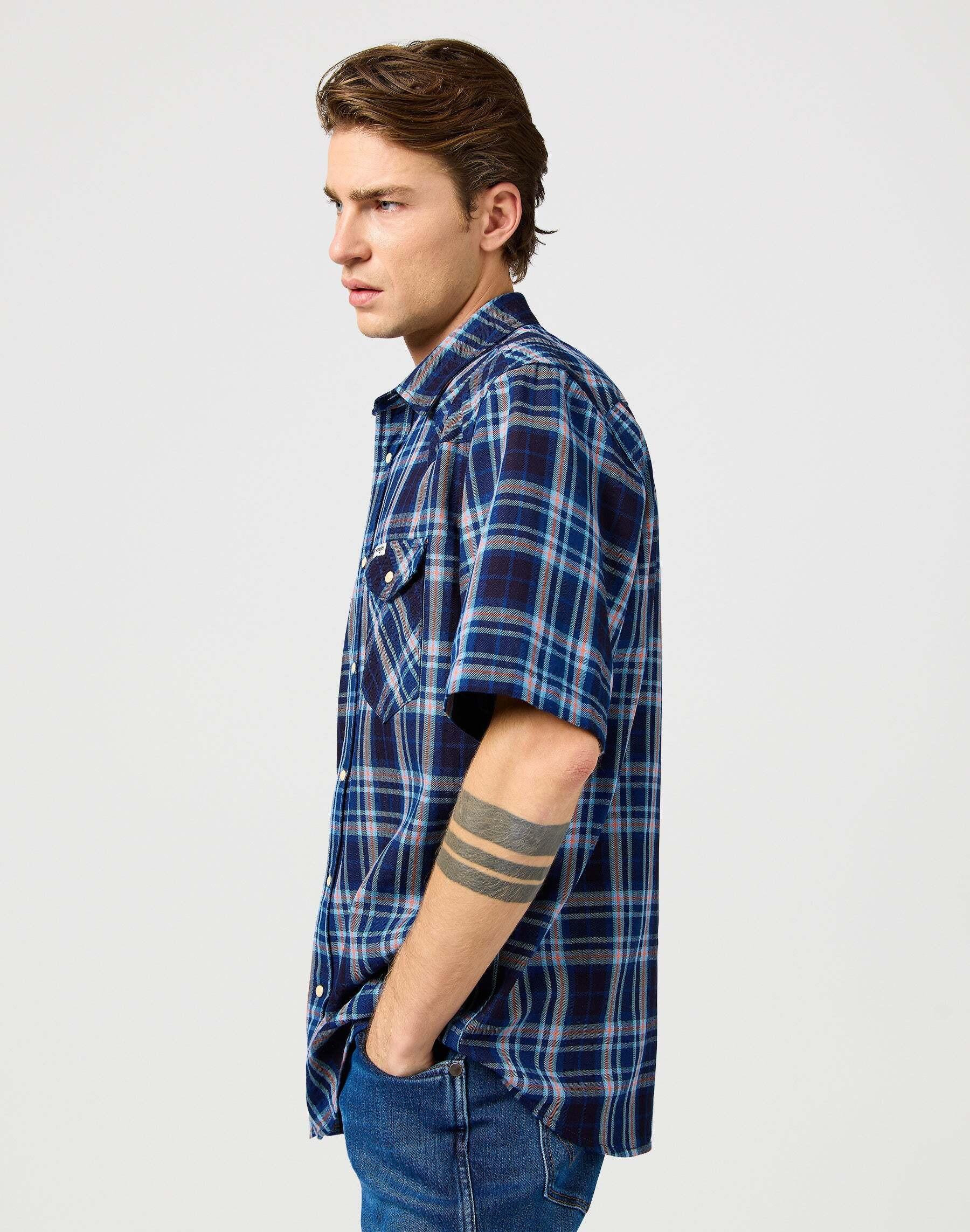 Wrangler Western Kurzarmhemd Kariert