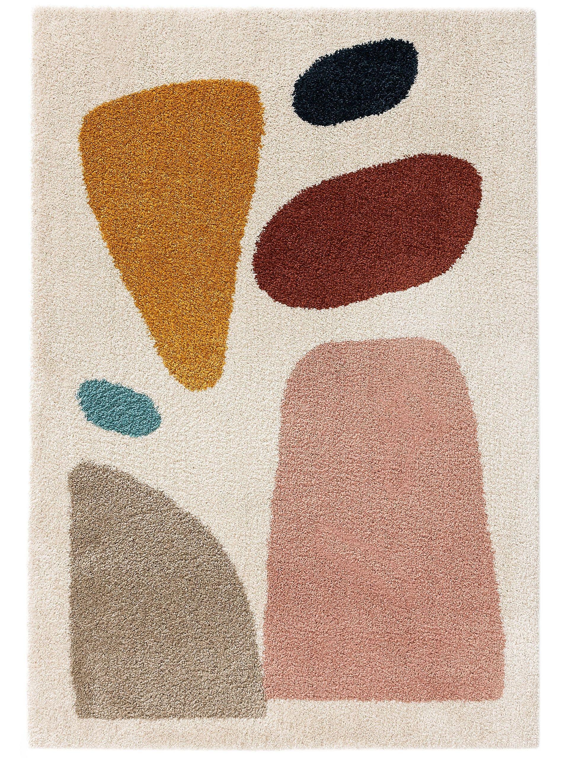 Benuta Hochflorteppich Louise CreamRosa