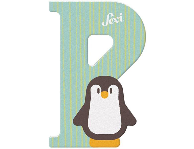 SEVI Buchstaben Tiere P - Pinguin