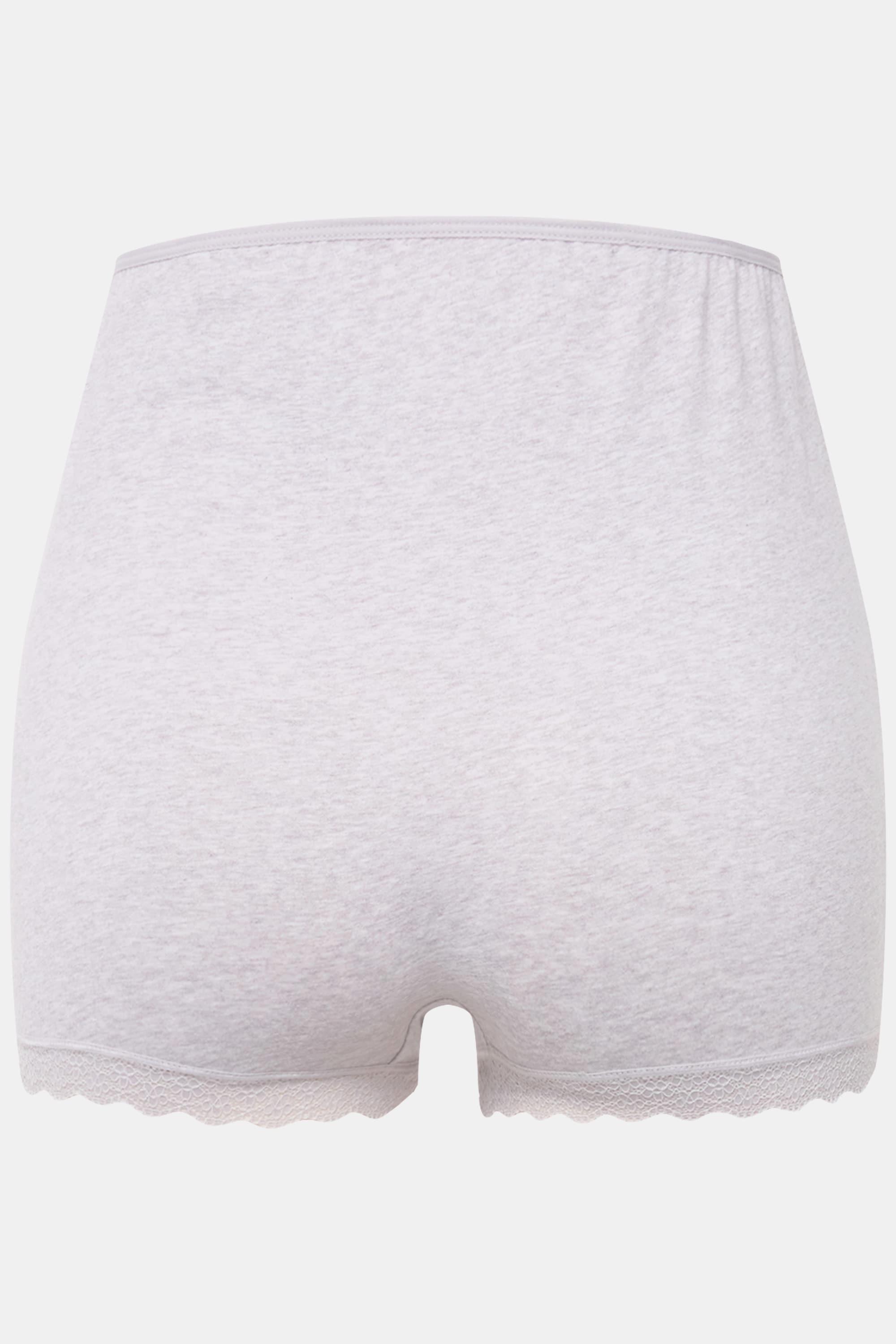 Ulla Popken Bellieva Panty mit Überbauch-Einsatz, Saumspitze