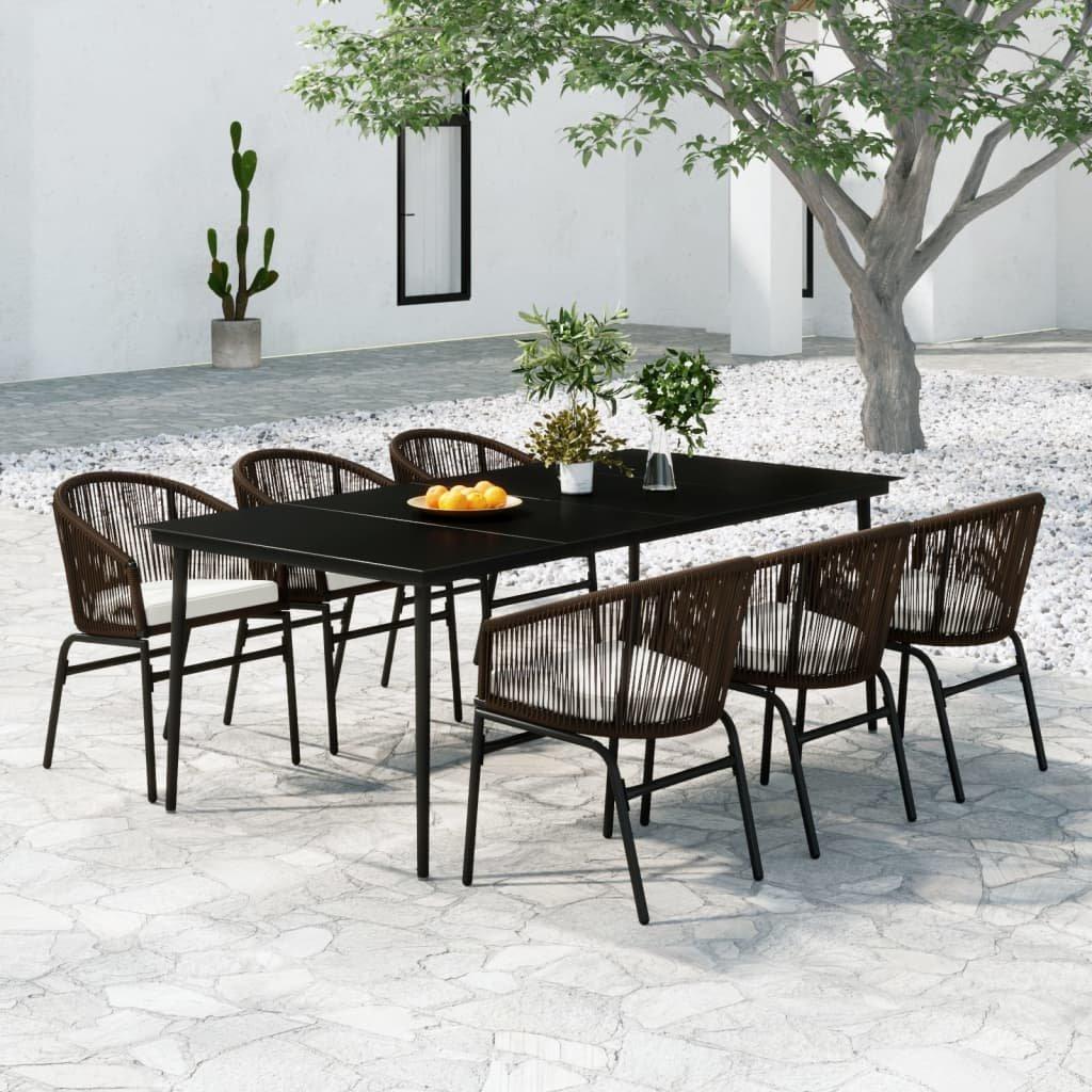 VidaXL Garten-essgruppe pvc