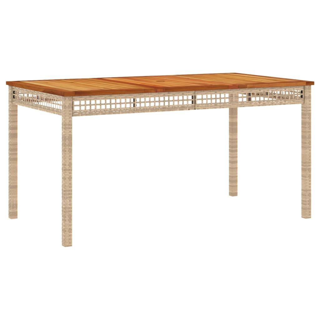 VidaXL Garten essgruppe poly-rattan