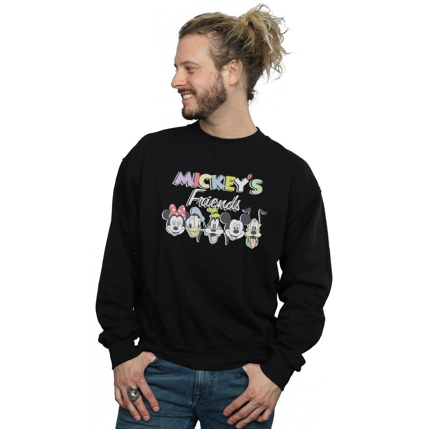 Disney Friends Faded Nostalgia Sweatshirt
