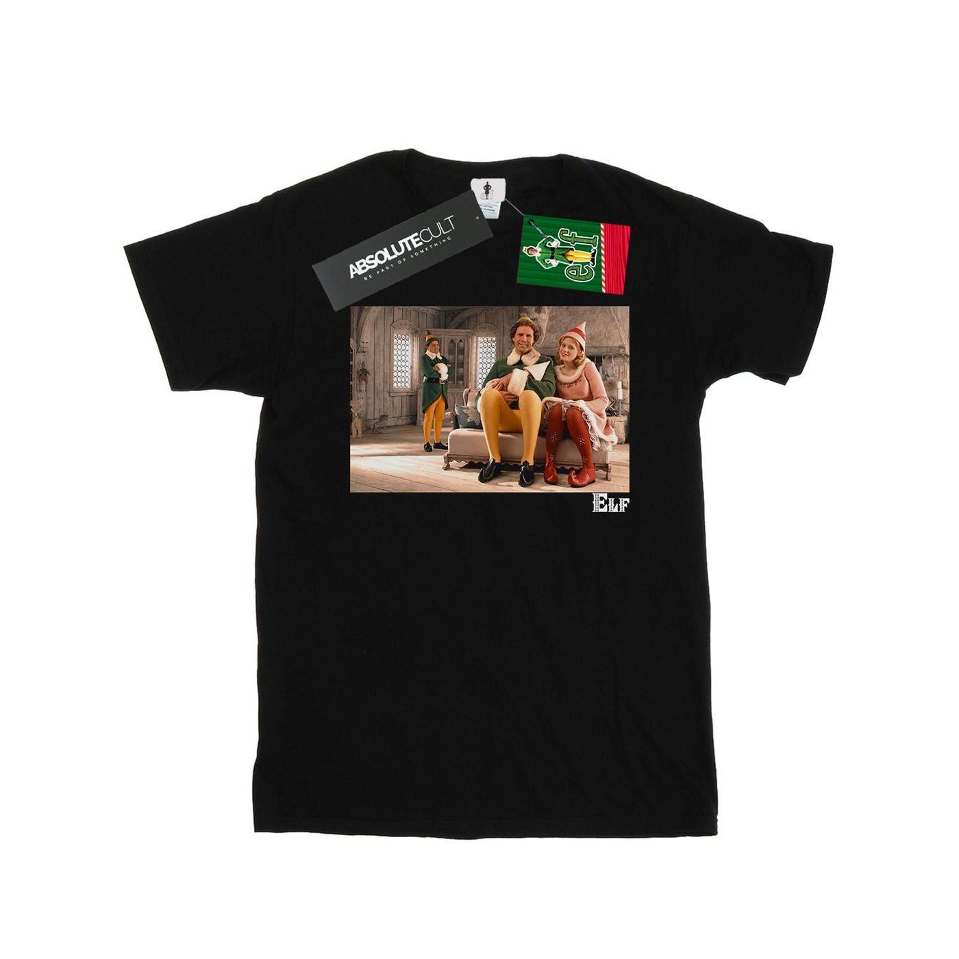 Elf Buddy und Jovie Fotodruck T-Shirt