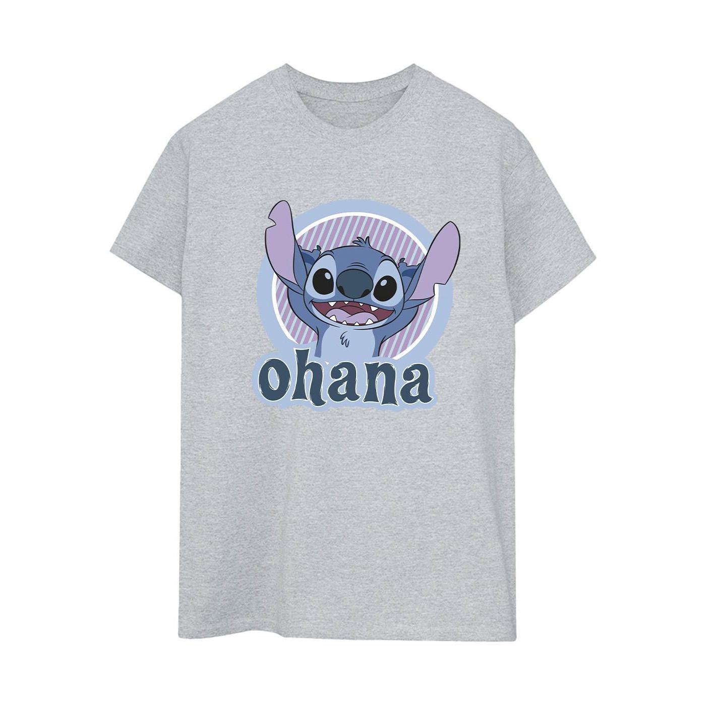 Disney Ohana Bedrucktes T-Shirt