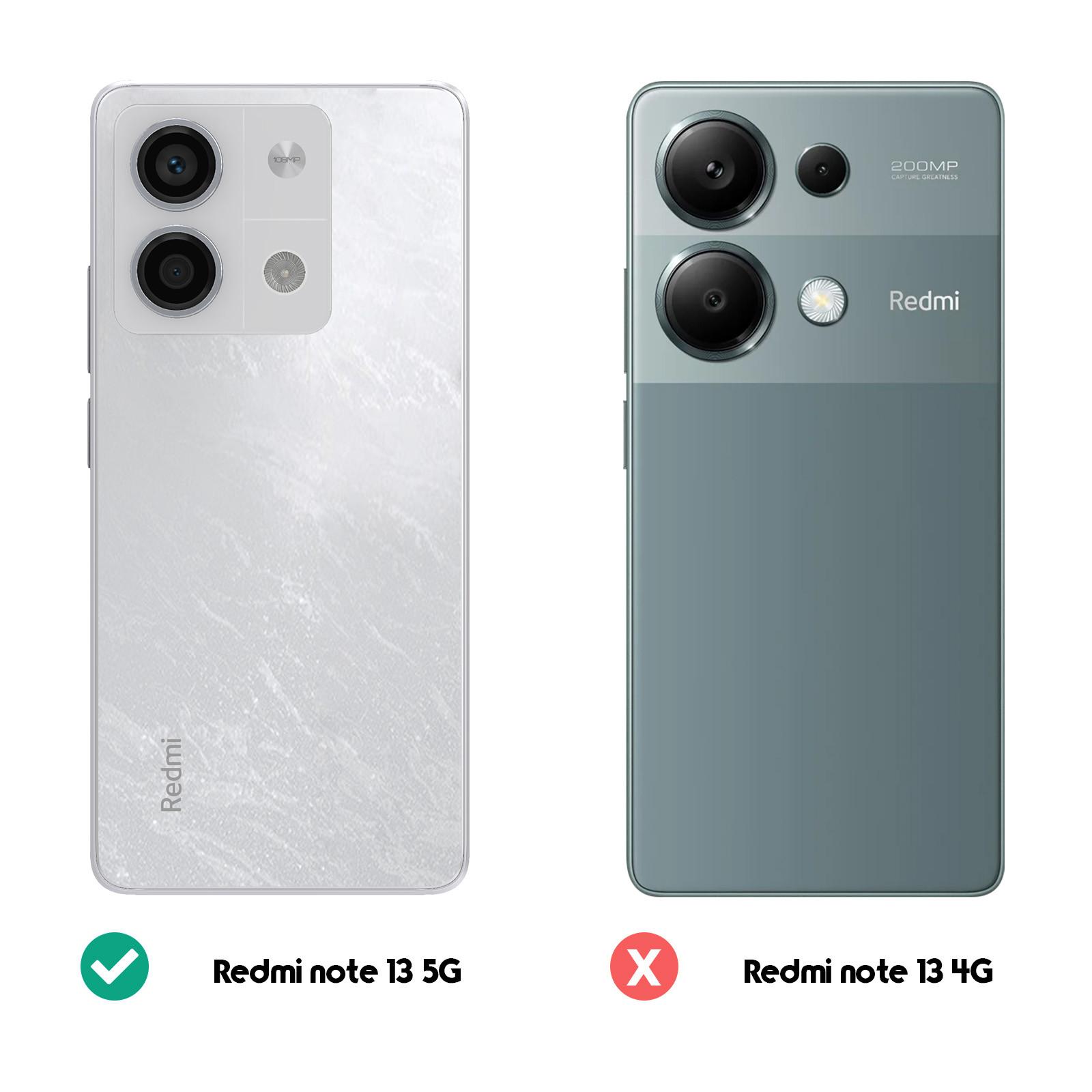 Avizar Hülle Xiaomi Redmi Note 13 5G Rot