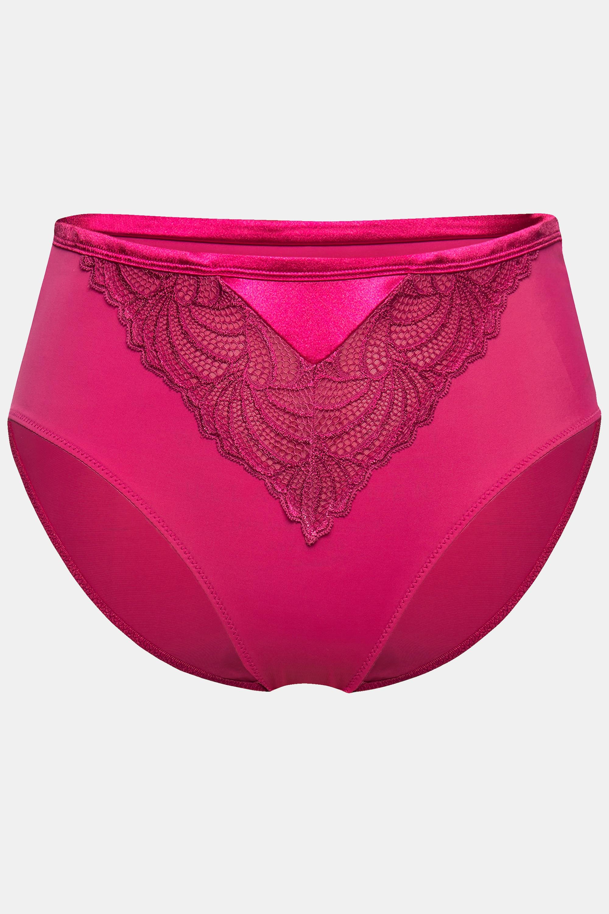 Ulla Popken Midislip, Spitze, Mikrofaser