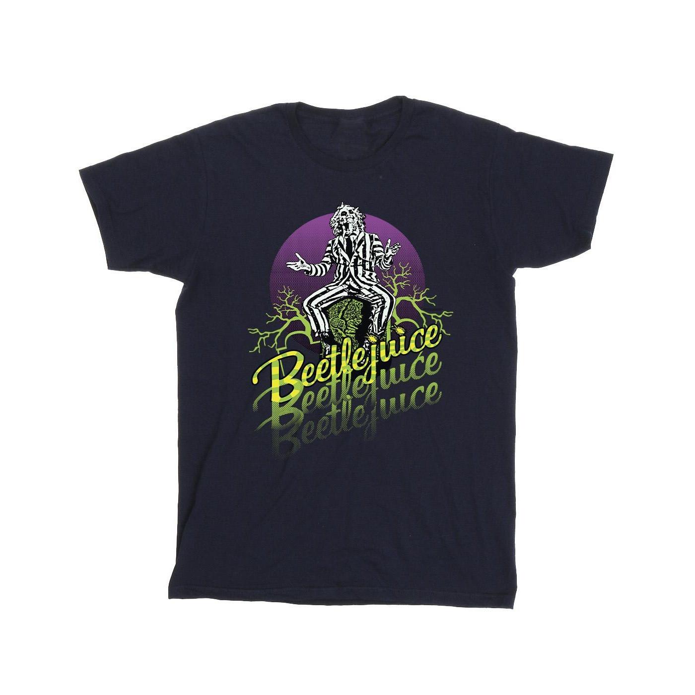 Beetlejuice Grafik Print T-Shirt