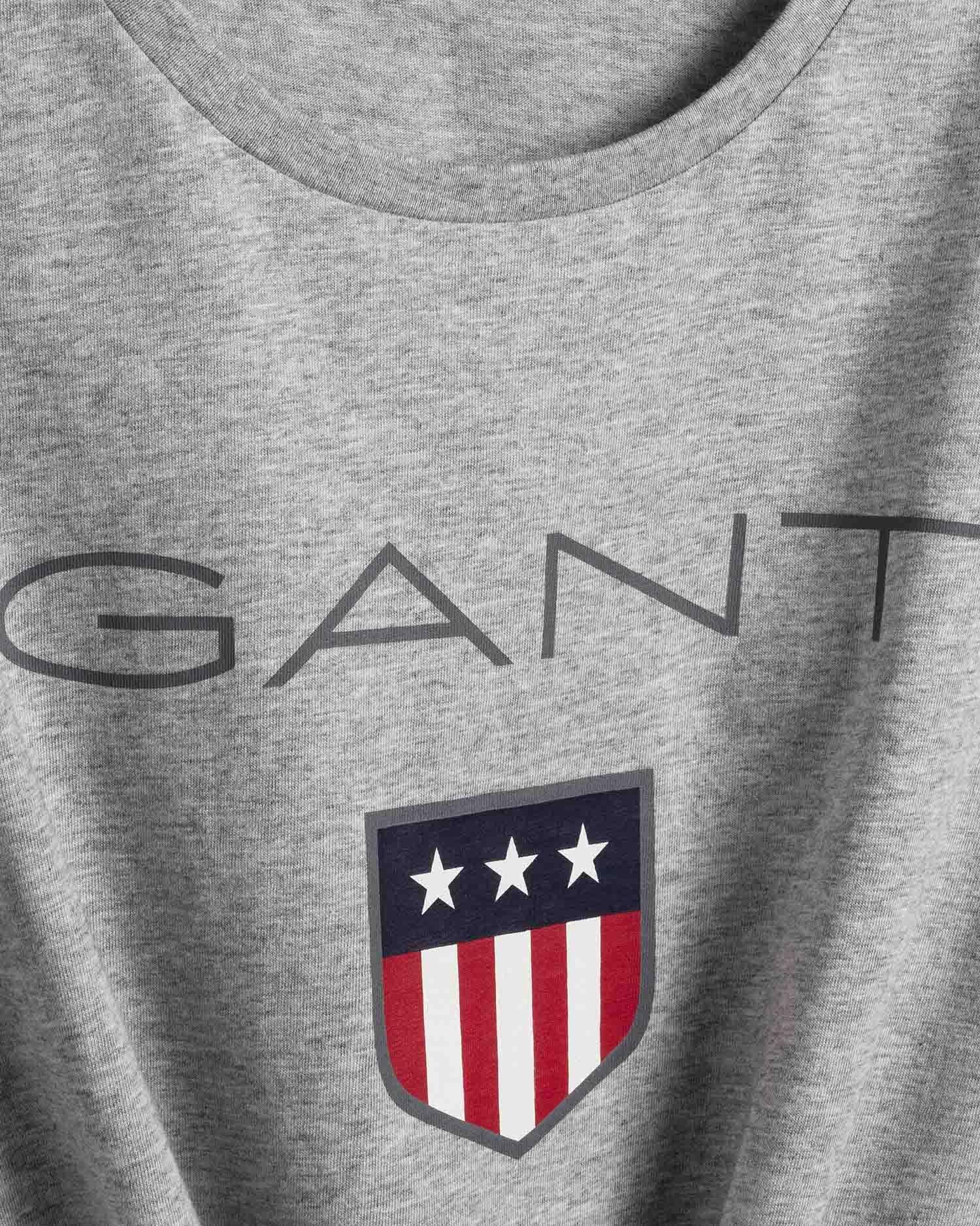 GANT T-Shirt Bequem sitzend-Shield Logo