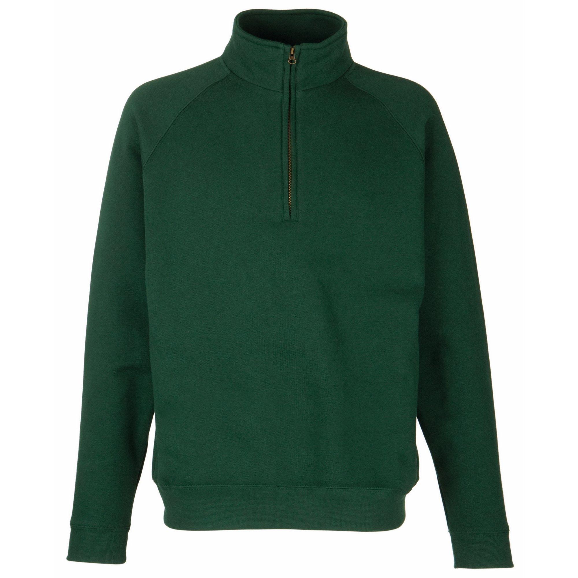 Fruit of the Loom Zip Neck Sweatshirt